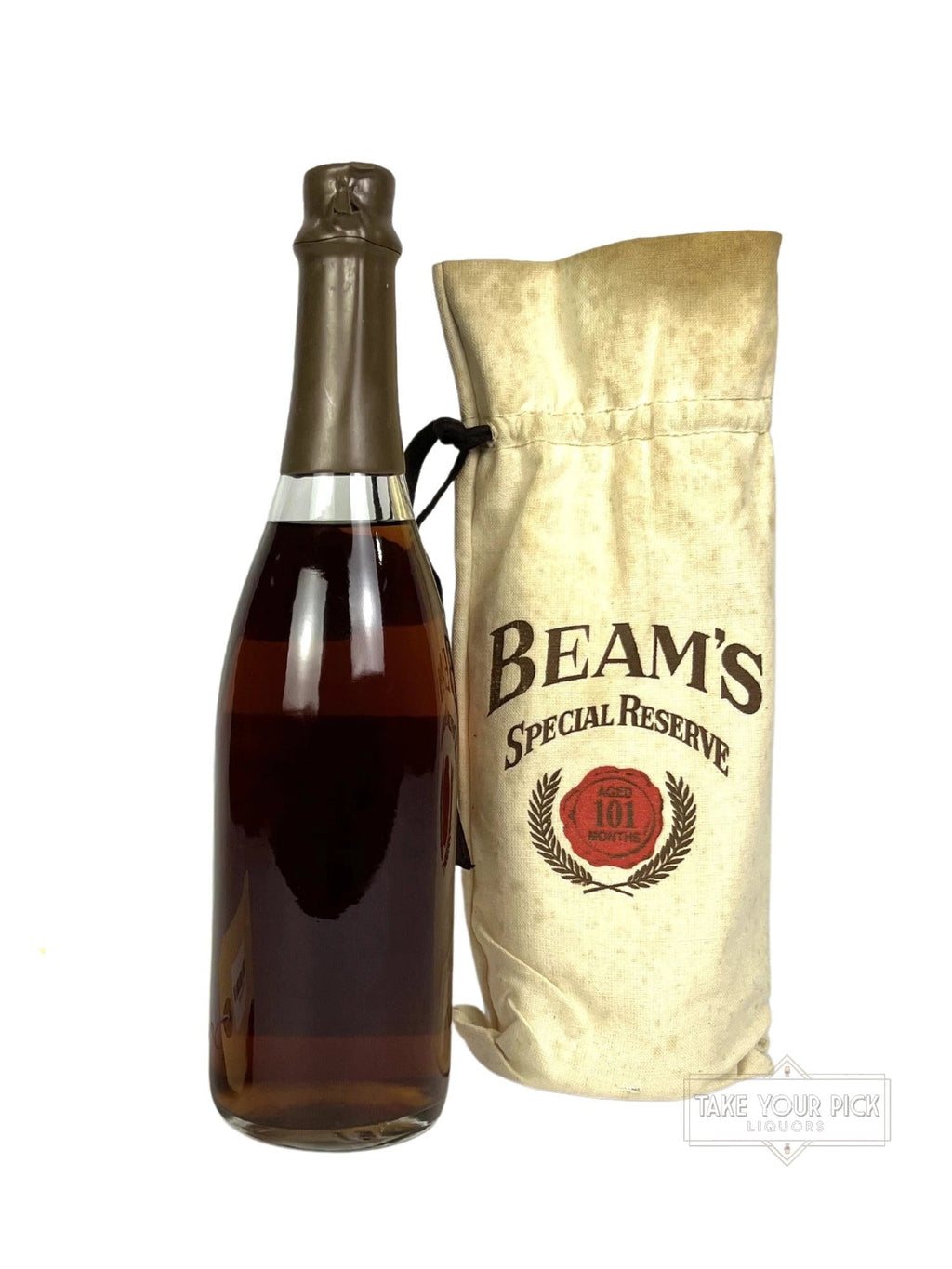 Beam's Special Reserve Brown Wax 101 months - 90 Proof