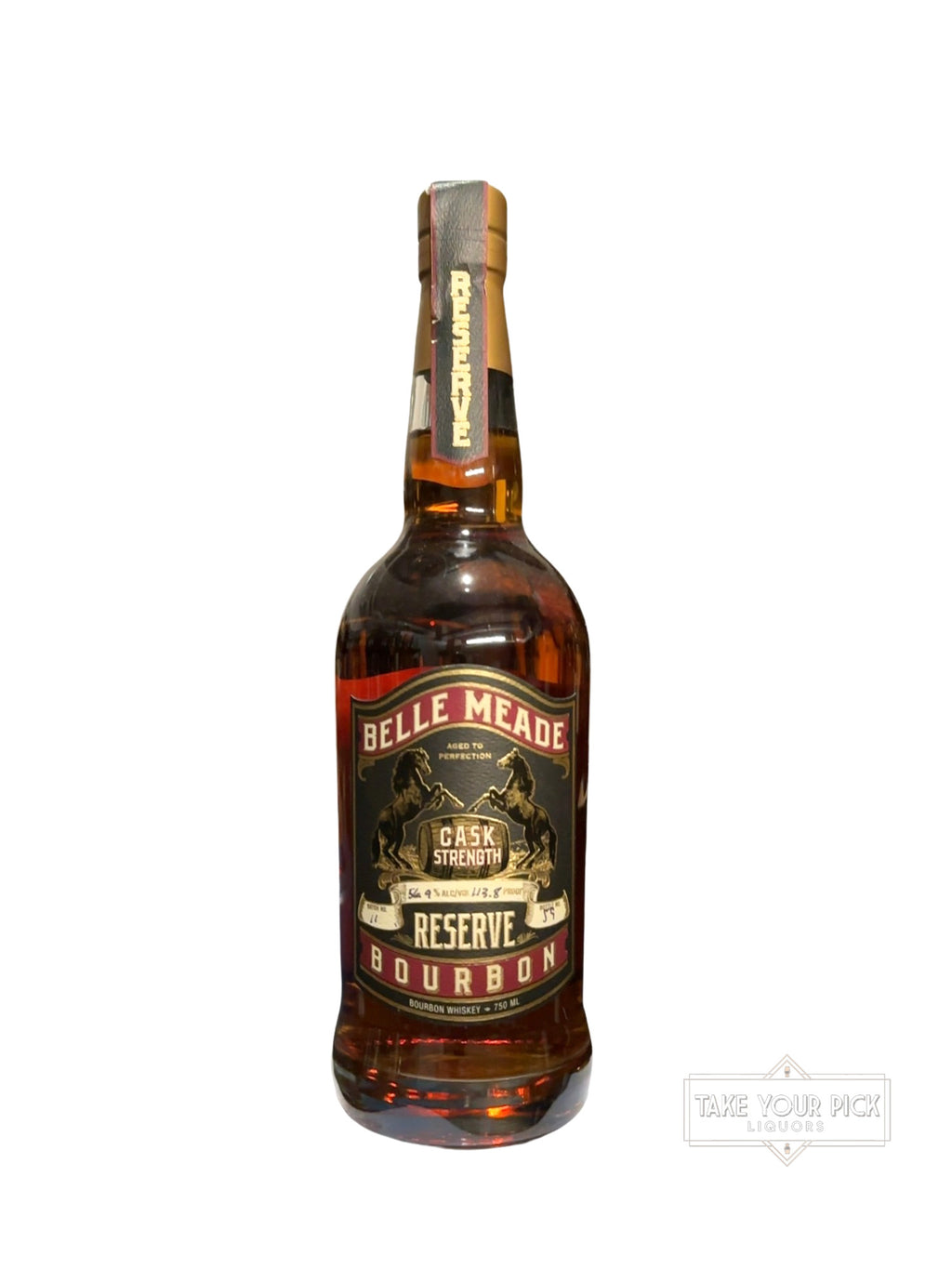 Belle Meade Cask Strength Reserve Bourbon 113.8 Proof 750ml