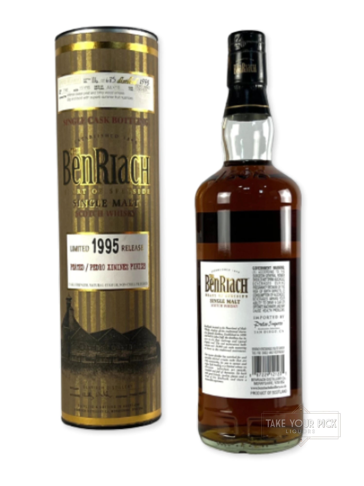 BenRiach Release Peated / Pedro Ximinez Finish 1995–2010