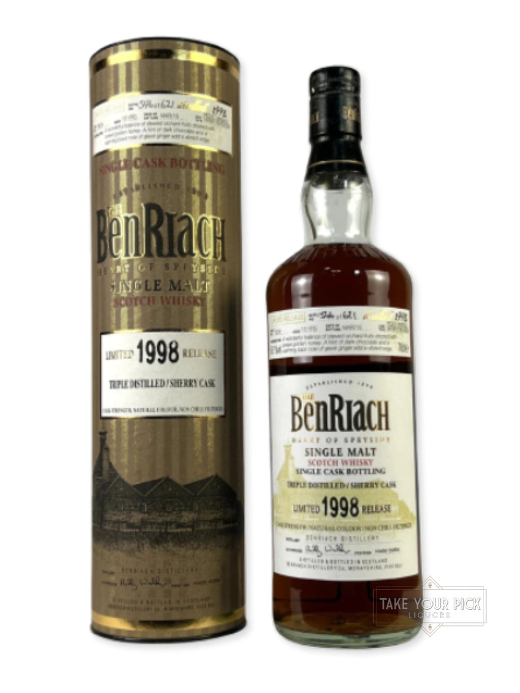 BenRiach Sherry Cask 56.1% 1998–2015