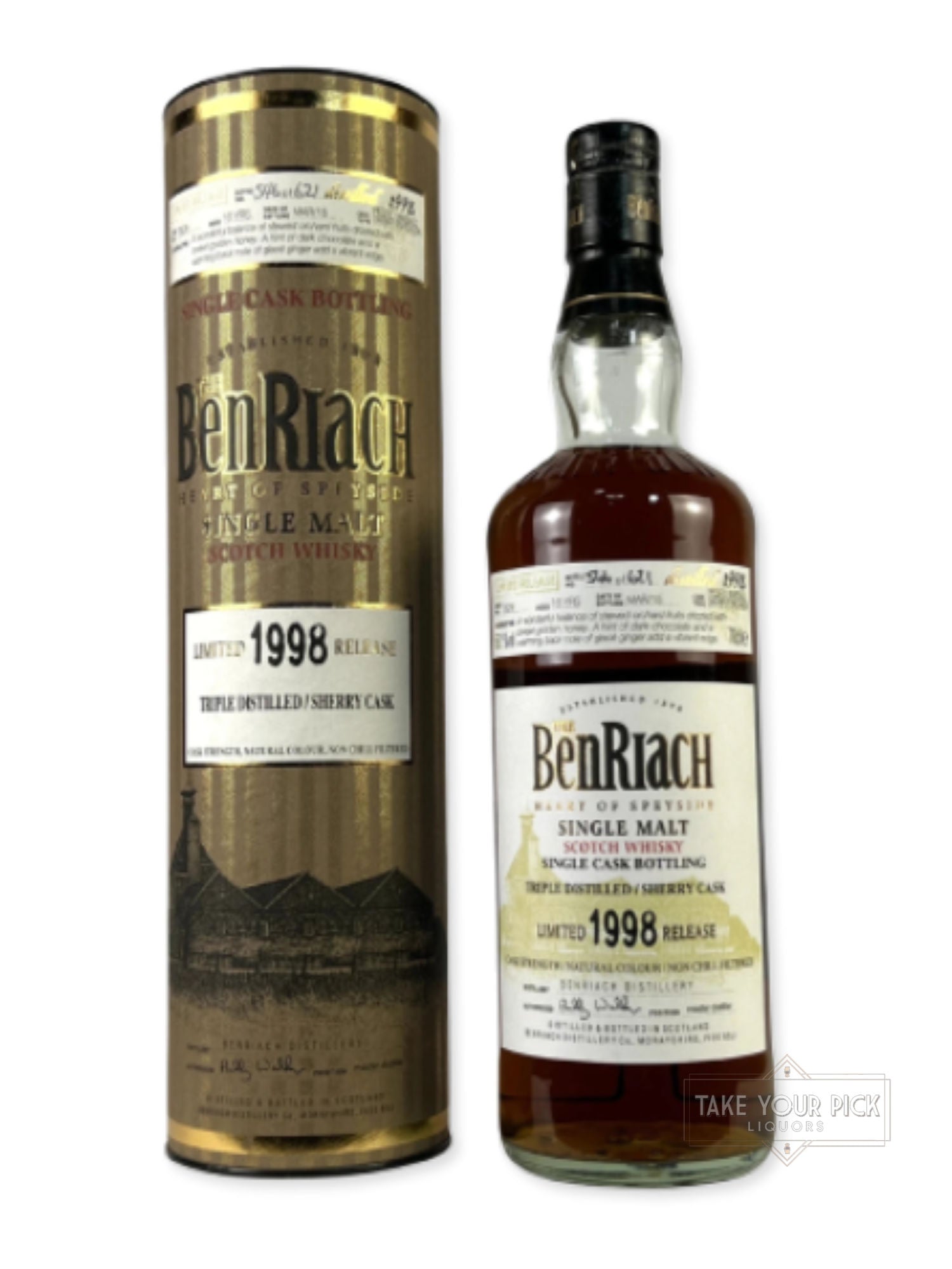 BenRiach Sherry Cask 56.1% 1998–2015