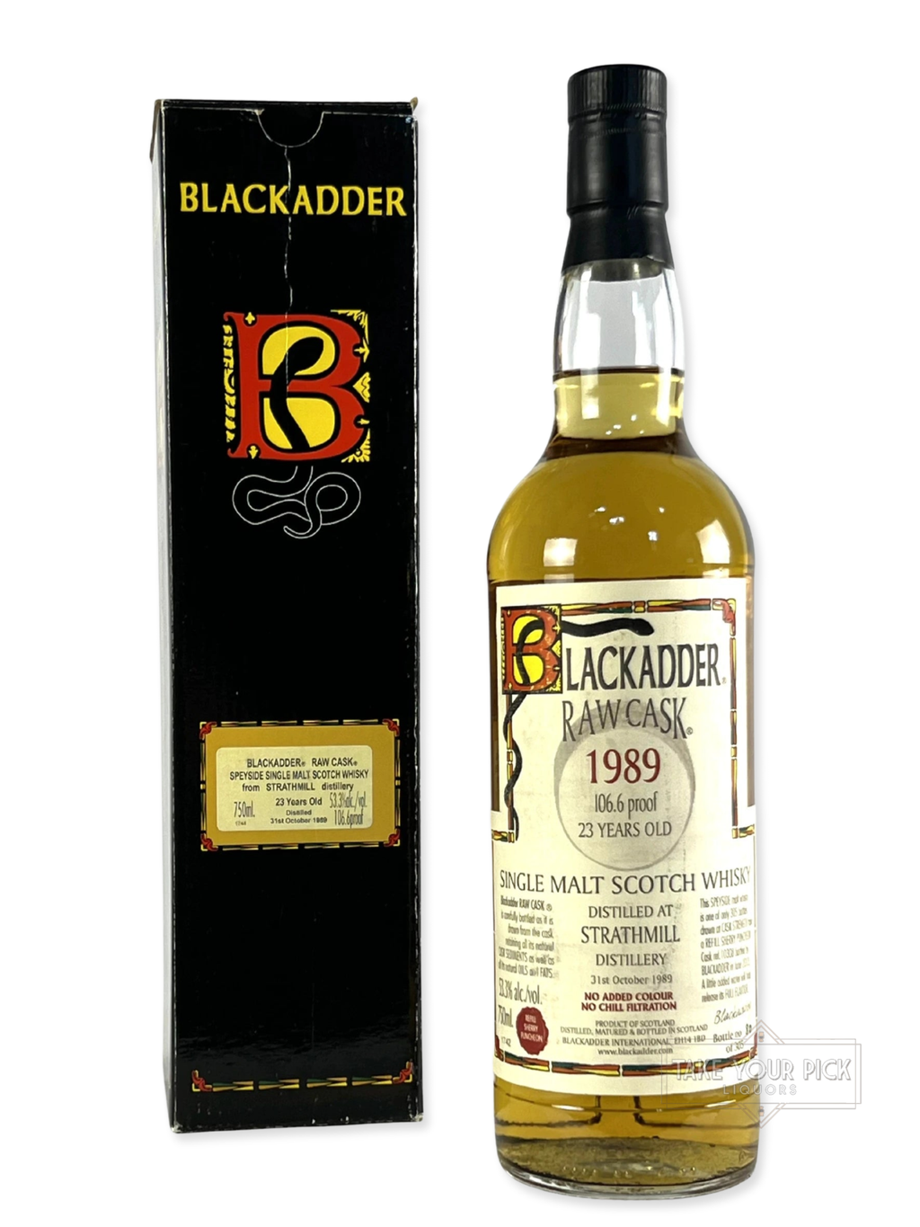 Blackadder Raw Cask Strathmill 23-year 2013 - 106.6 Proof