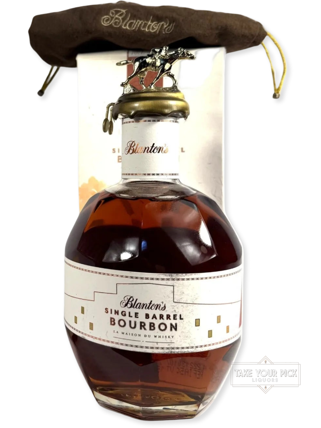 Blanton's LMDW Singapore 126.1 2022 - 126.1 Proof - Bottle Back