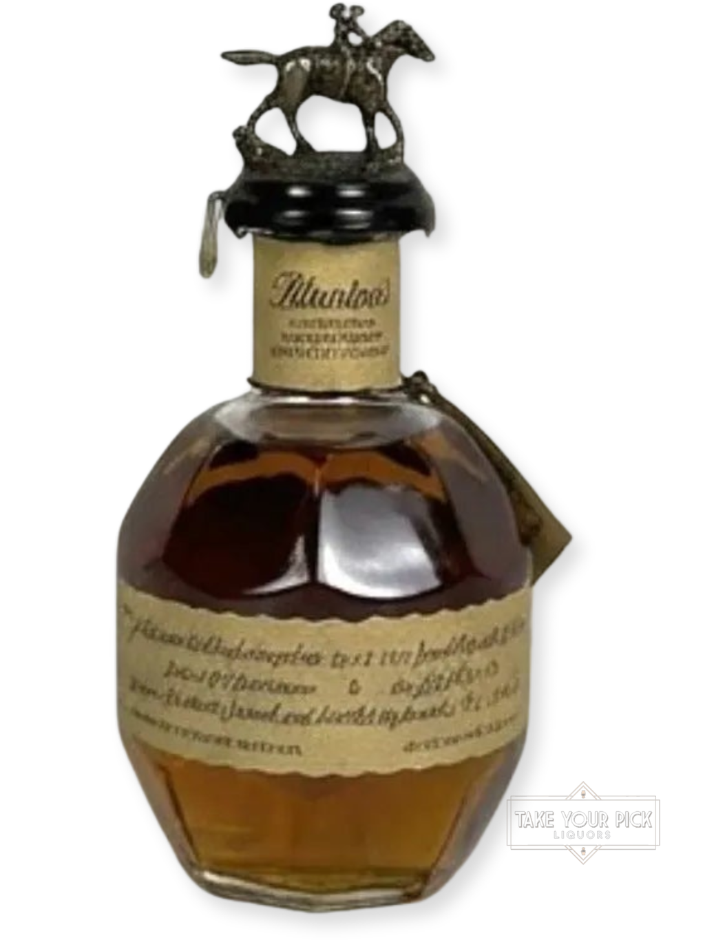 Blanton's Original Single Barrel 375ml - 93 Proof - Bottle Back