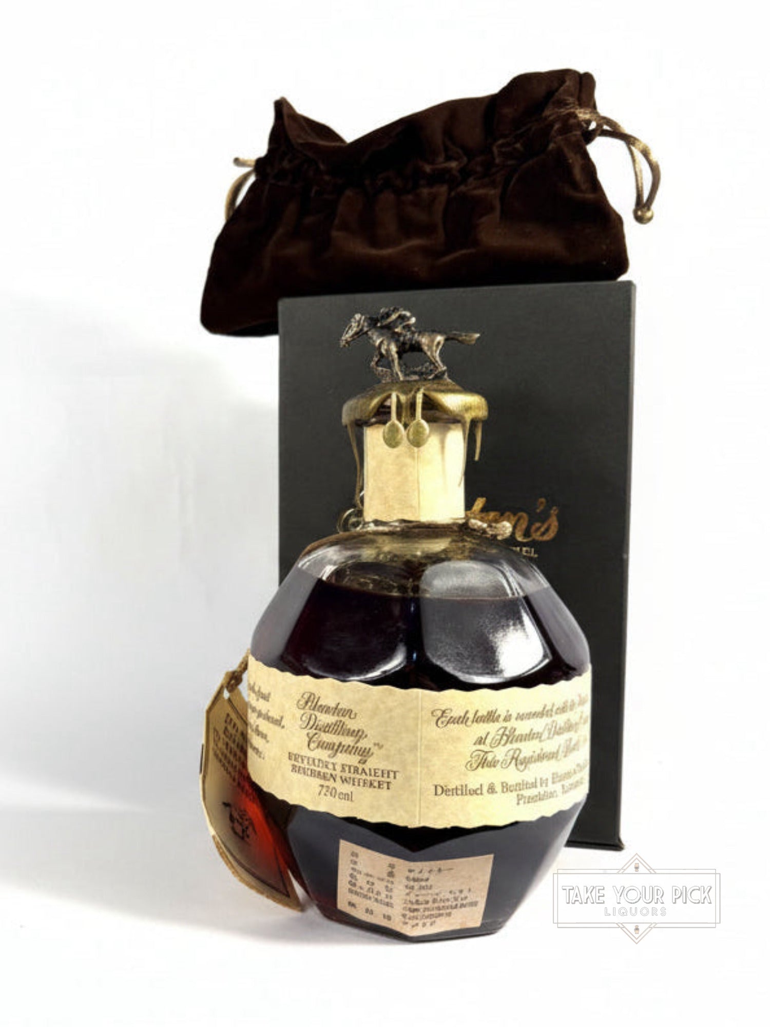 Blanton's Sib 1991 with Presentation Box (Small crack in wax) - 93 Proof