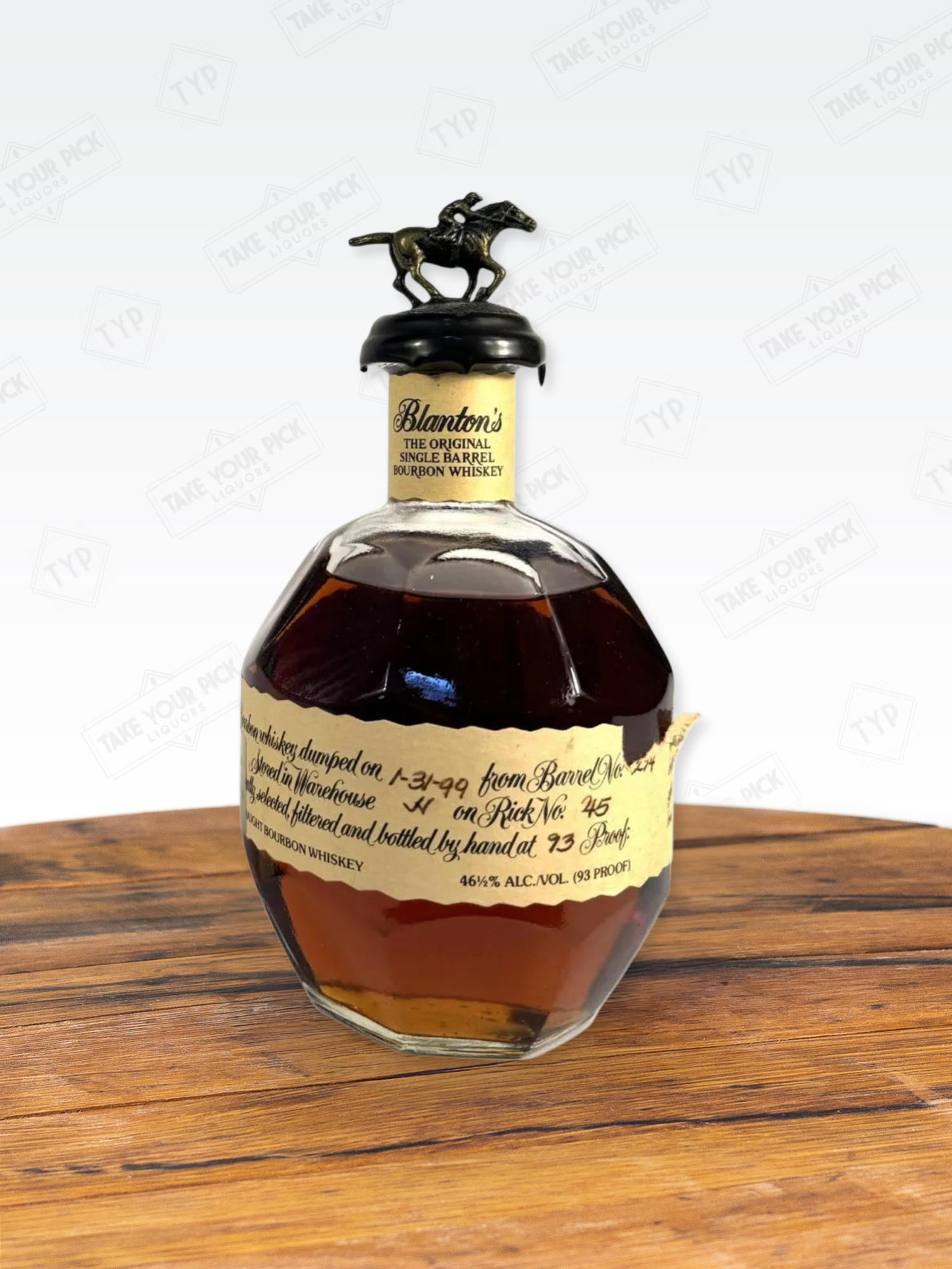 Blanton's Sib 1999 (torn label)