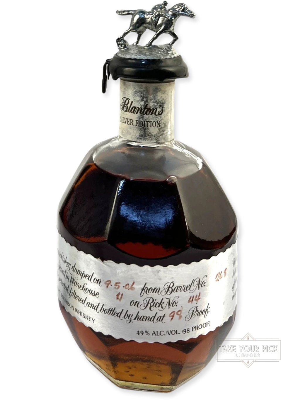 Blanton's Silver Edition 2006 - 98 Proof - Bottle Front