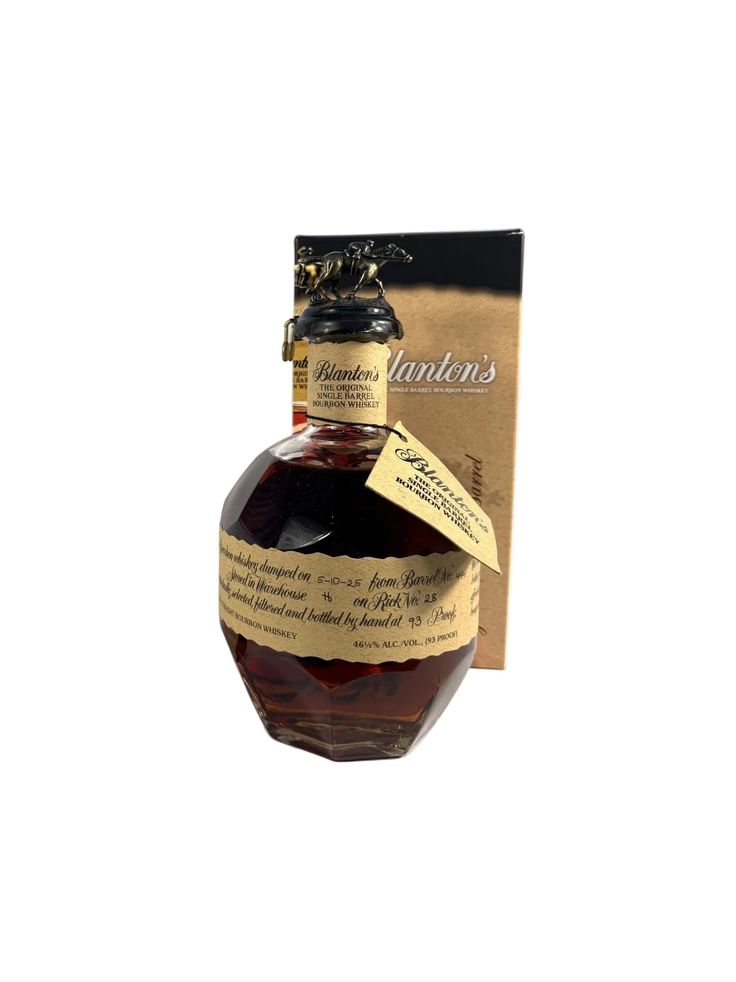 Blanton's Original Single Barrel Bourbon Whiskey 93 Proof 750ml (With Box)