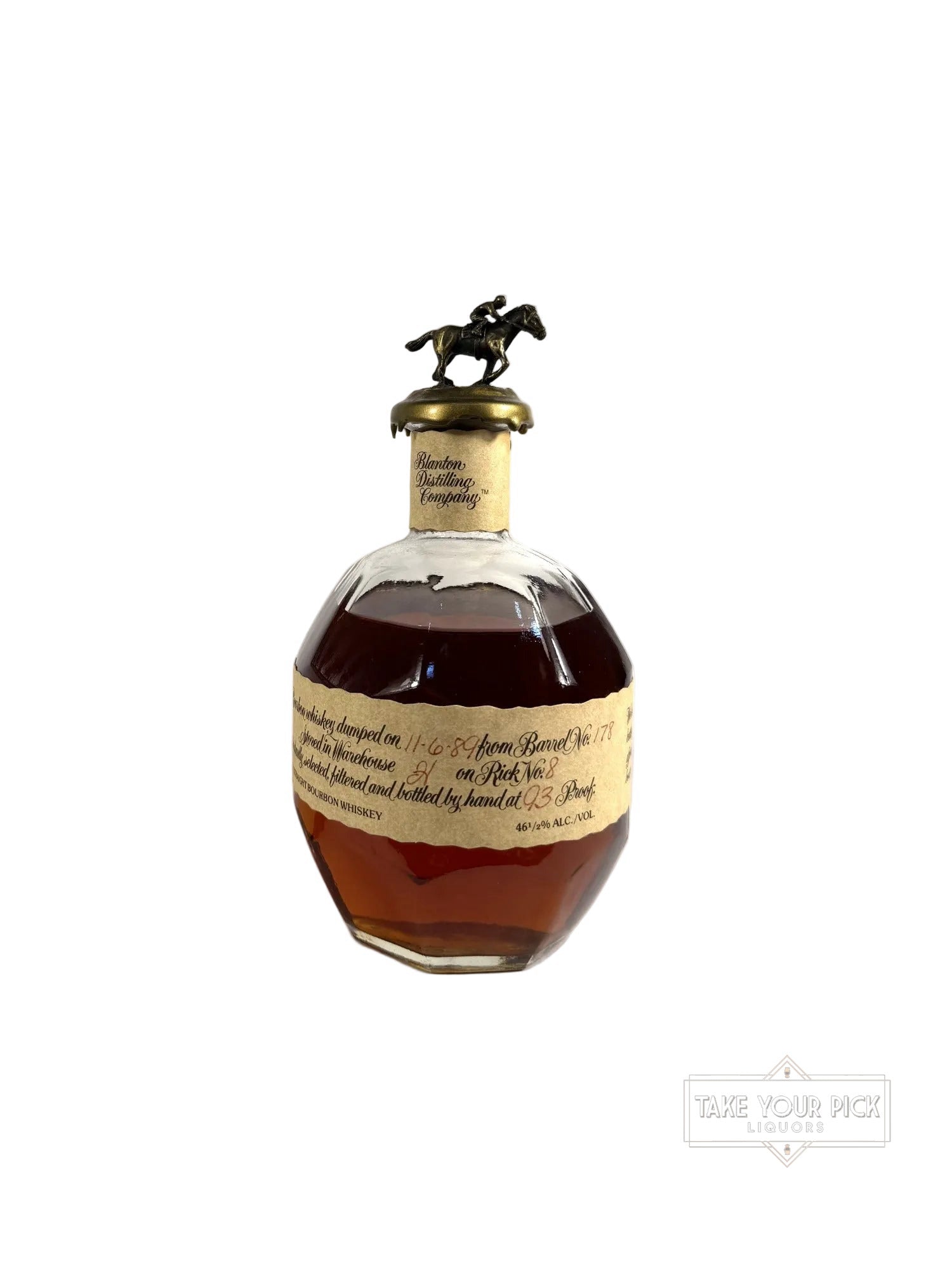 Blanton's Single Barrel 1989 - 93 Proof