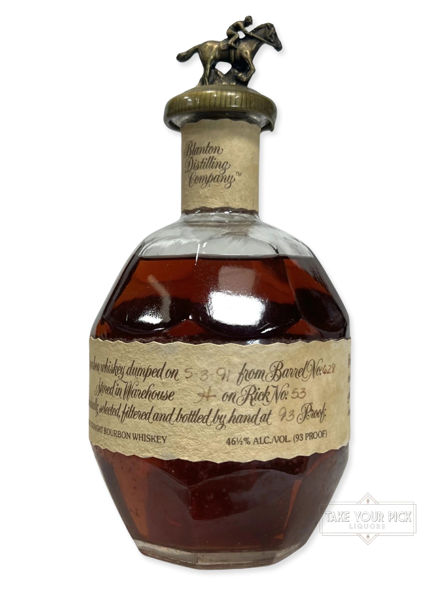 Blanton's Single Barrel 1991