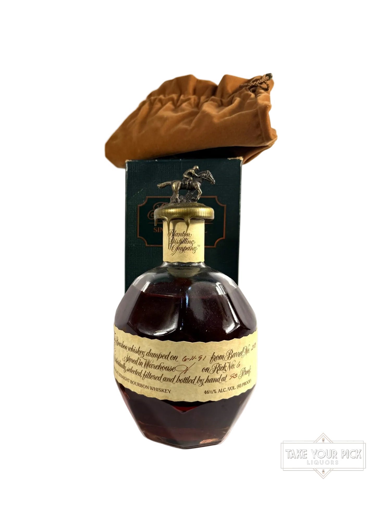 Blanton's Single Barrel 1991 - 93 Proof