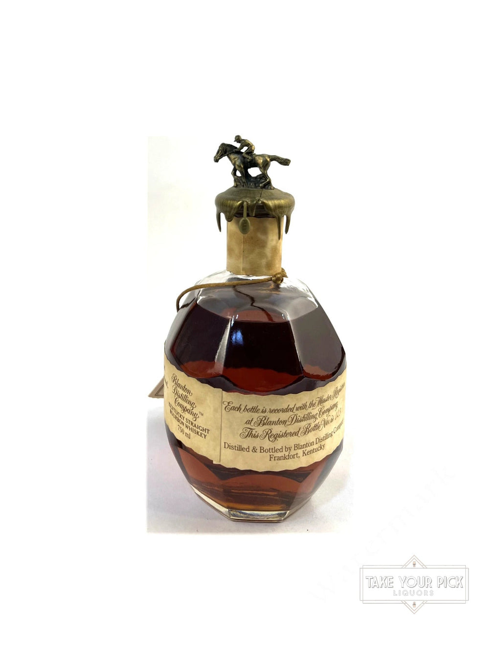 Blanton's Single Barrel 1991 (Small crack in wax) - 93 Proof