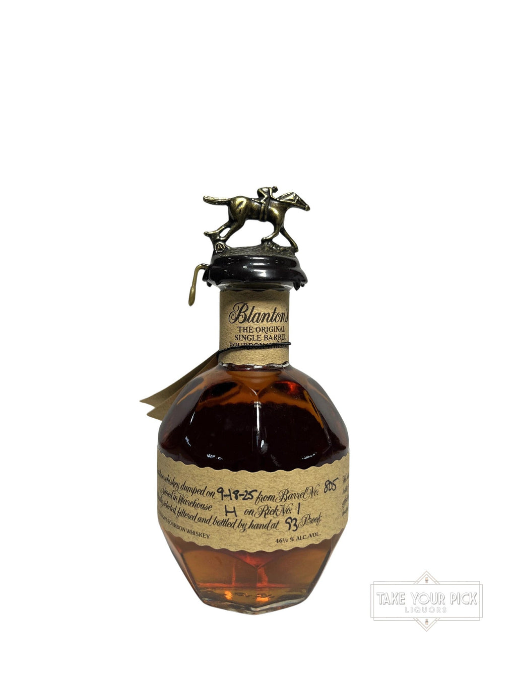 Blanton's Single Barrel 375ml - 93 Proof