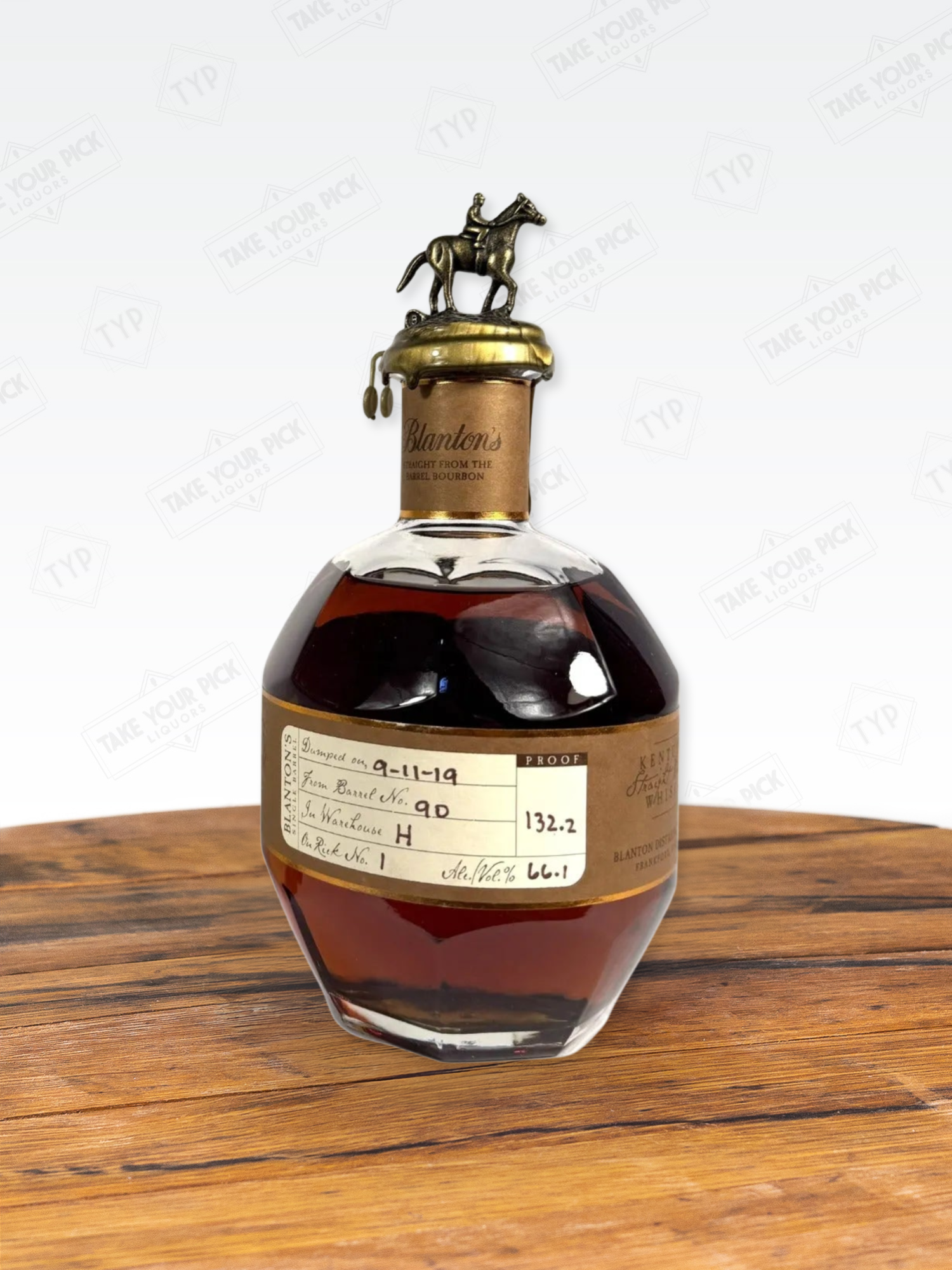 Blanton's Straight From The Barrel 132.2pf. 2019 750ml