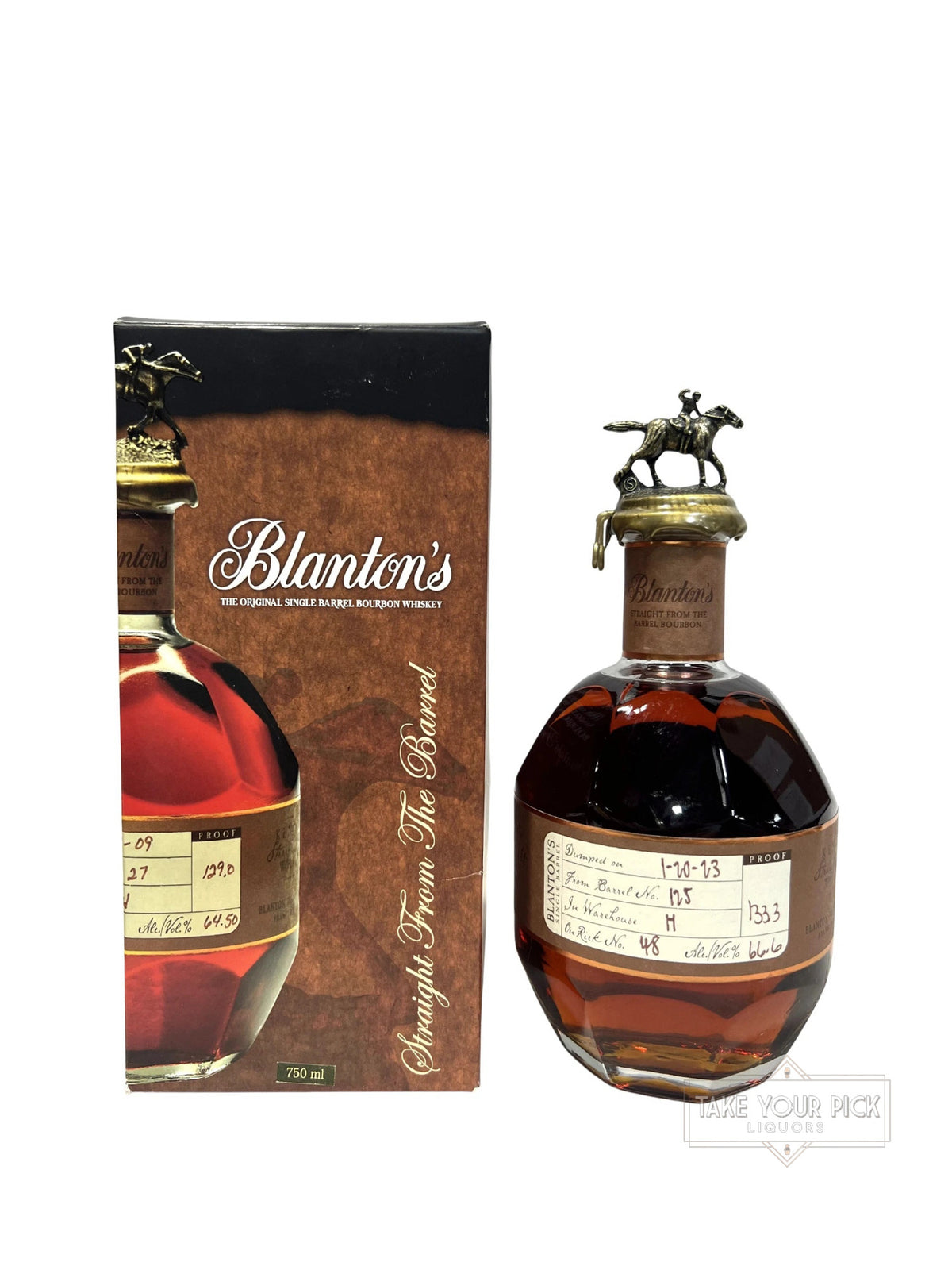 Blanton's Straight From The Barrel 133.3 proof (2023) 750ml