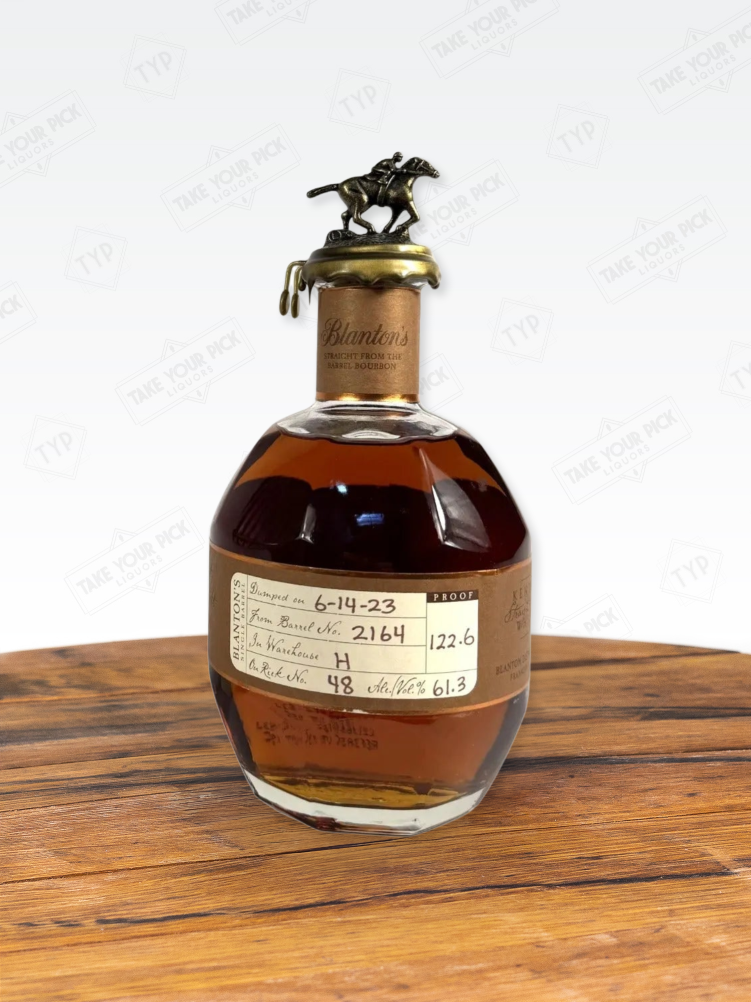 Blanton's Straight From The Barrel Bourbon 122.6pf. 2023 700ml