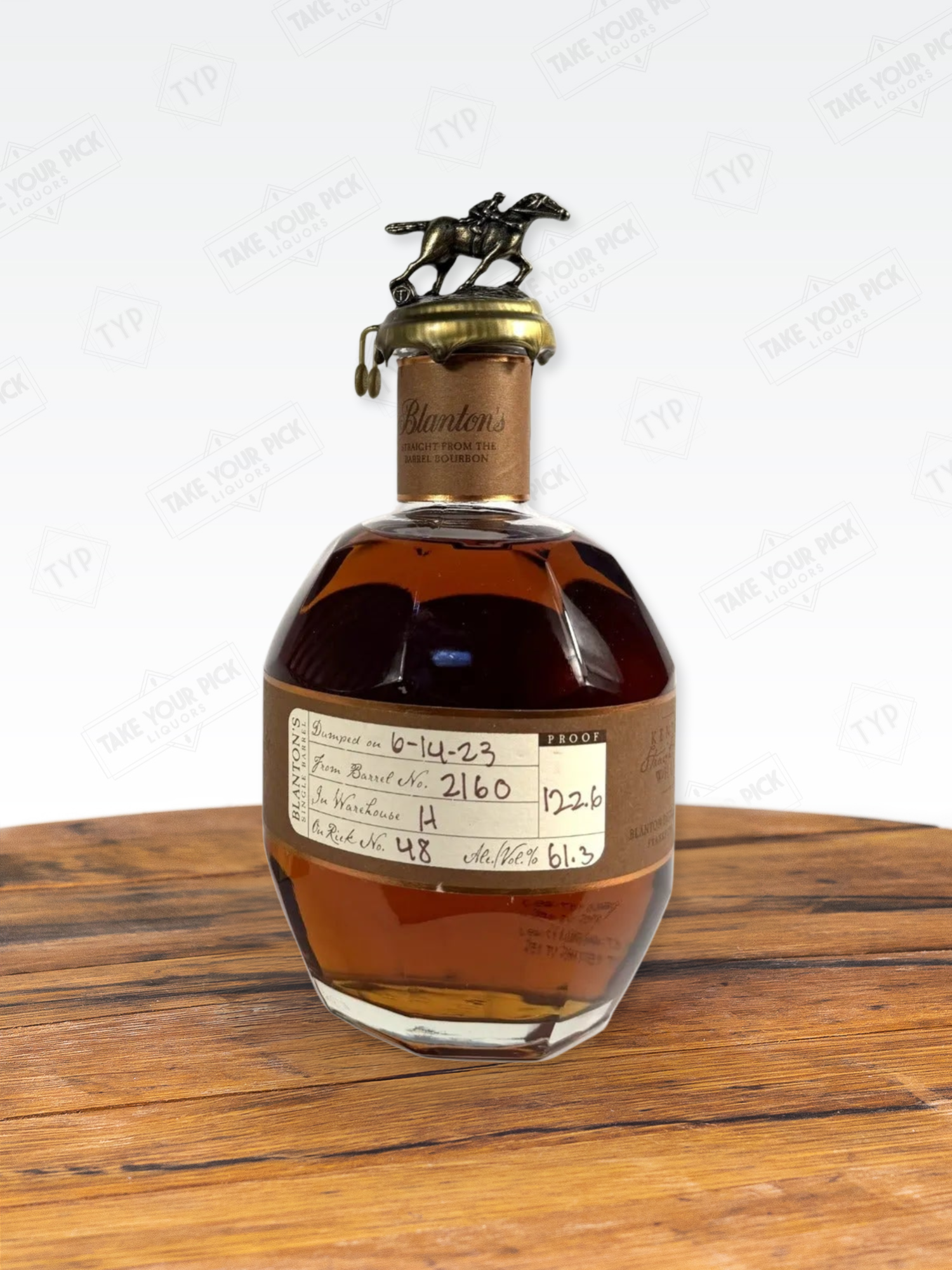 Blanton's Straight from the Barrel 122.6pf. 2023 700ml