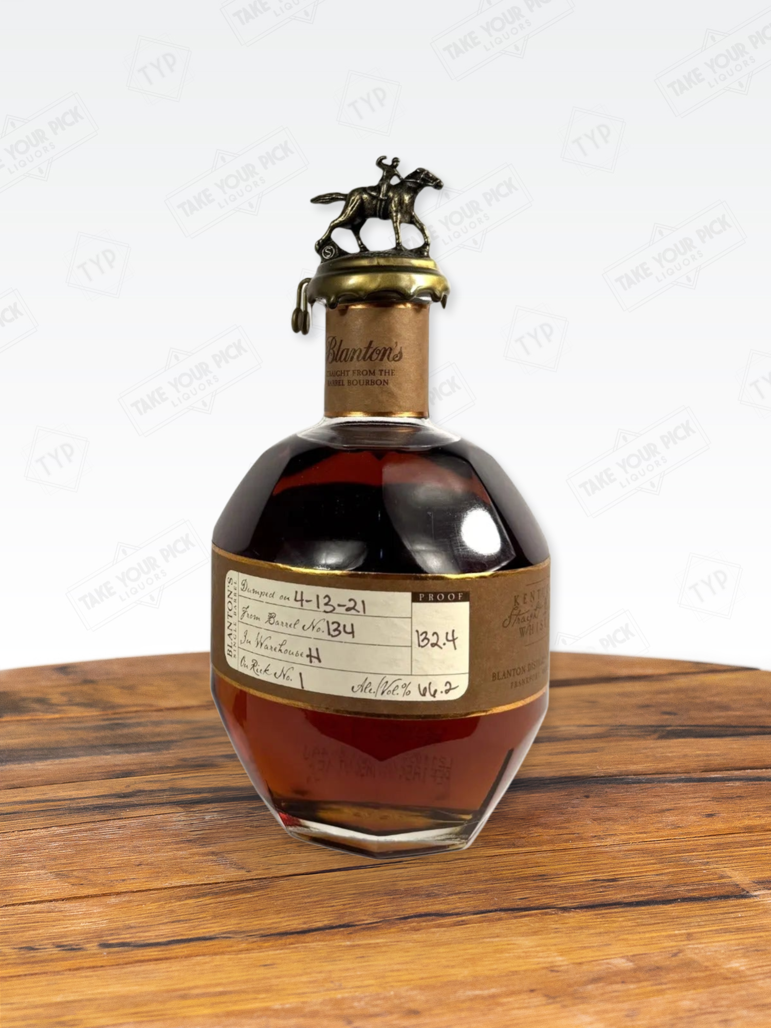 Blanton's Straight from the Barrel 132.4pf. 2021 750ml