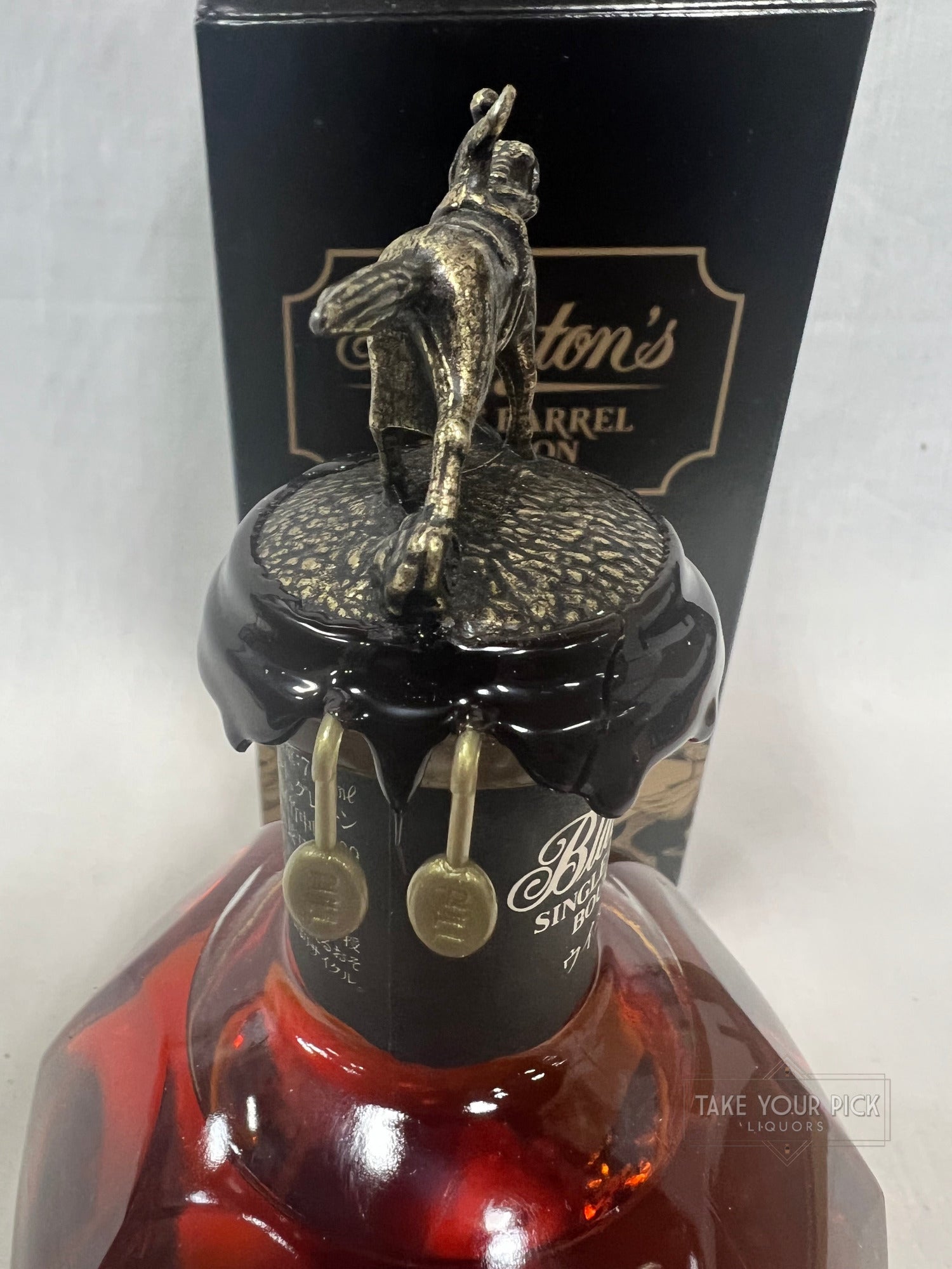 Blanton’s Takara Black Single Barrel 750ml Damaged Wax