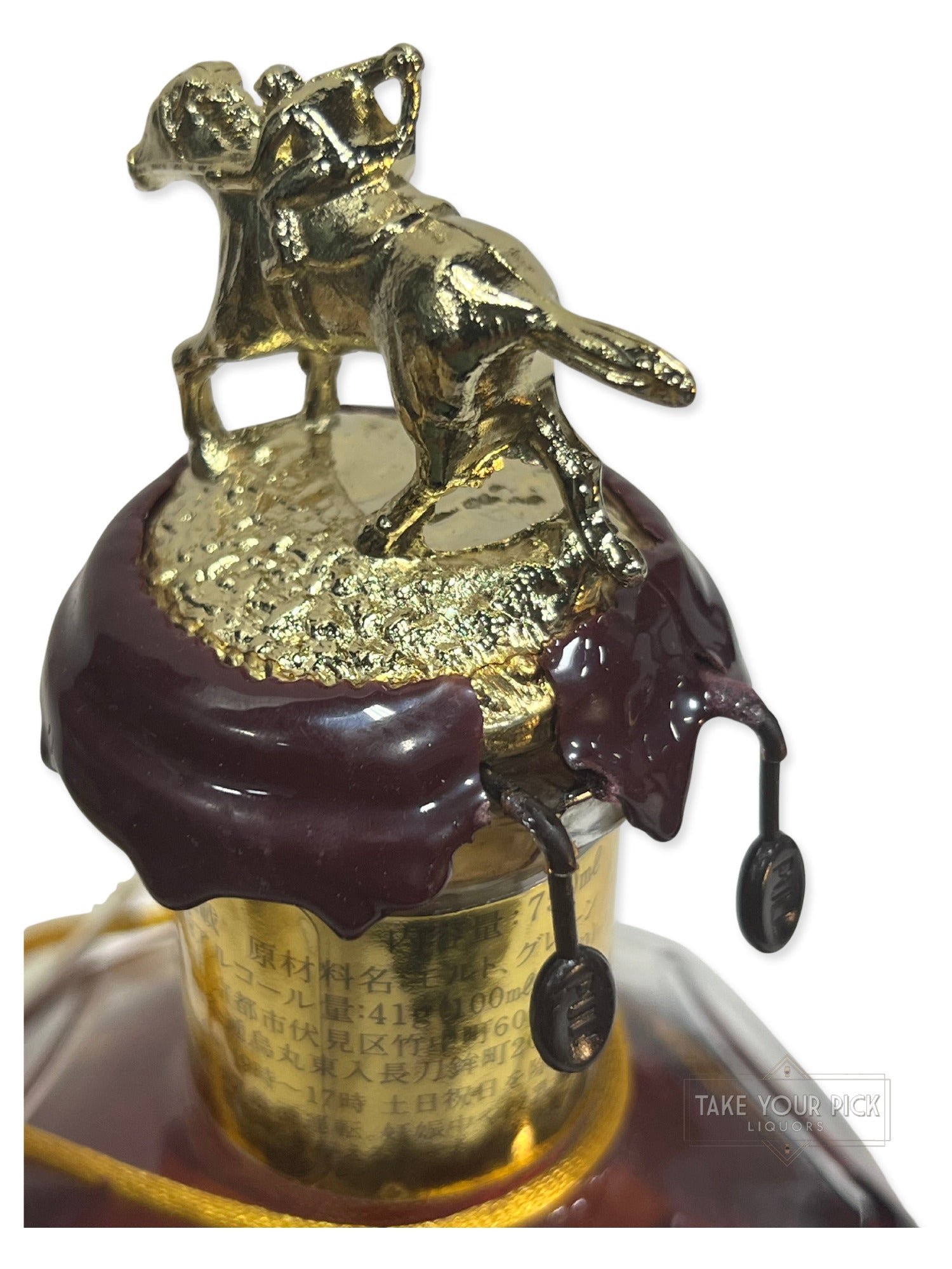 Blanton’s Takara Gold 750ml Damaged Wax