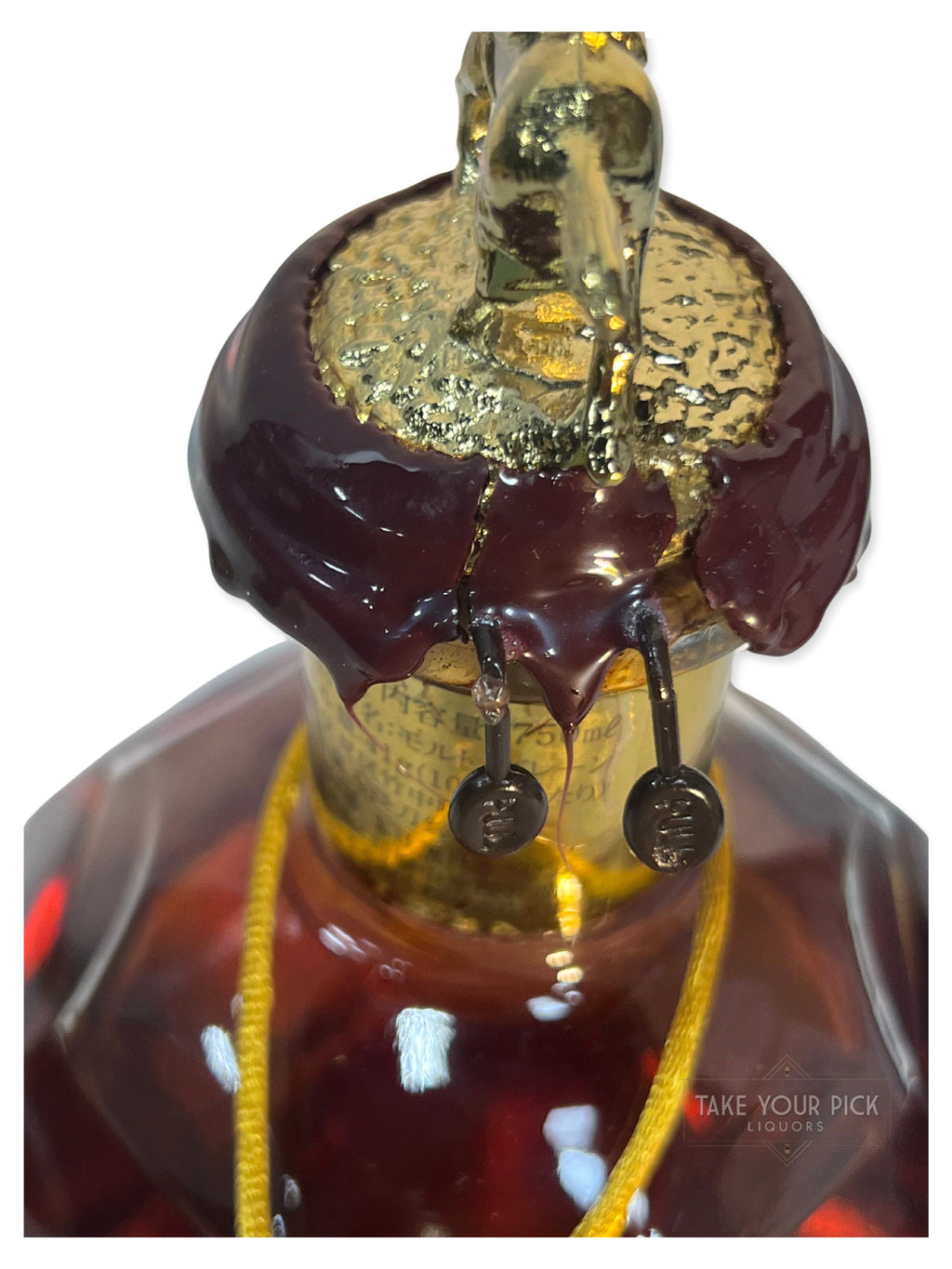 Blanton’s Takara Gold 750ml Damaged Wax