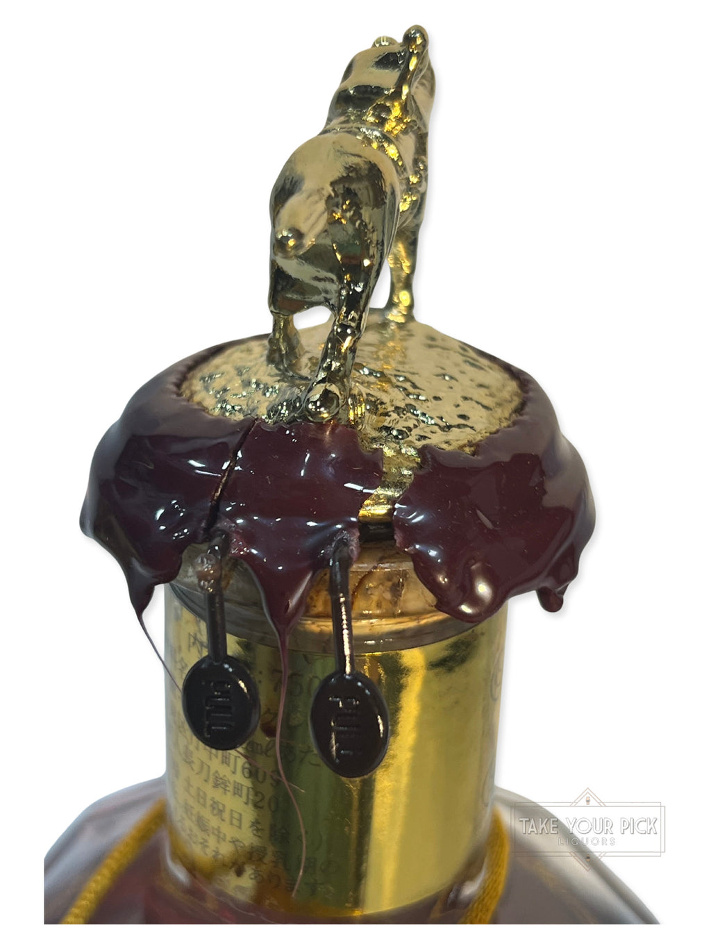 Blanton’s Takara Gold 750ml Damaged Wax