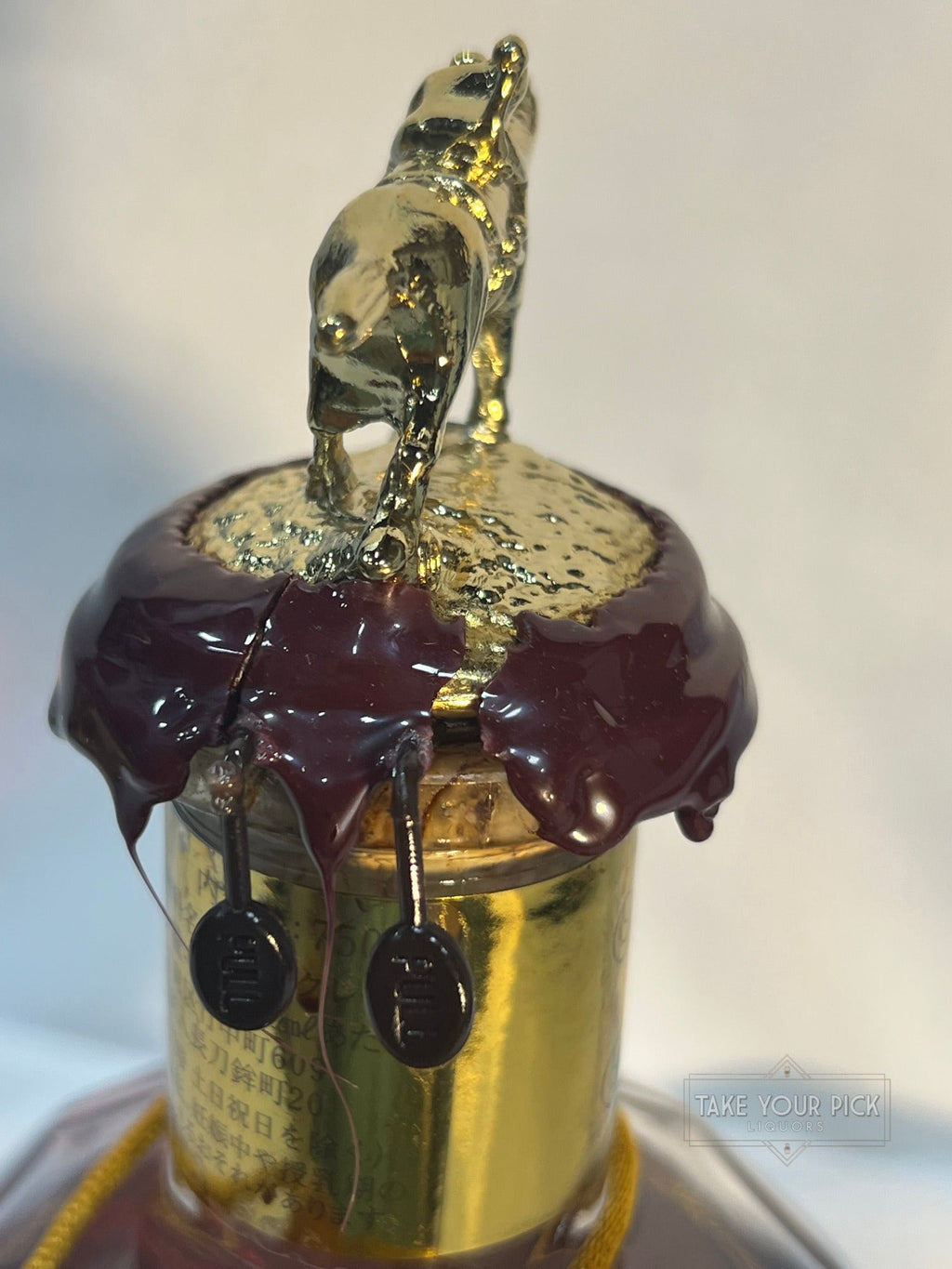 Blanton’s Takara Gold 750ml Damaged Wax