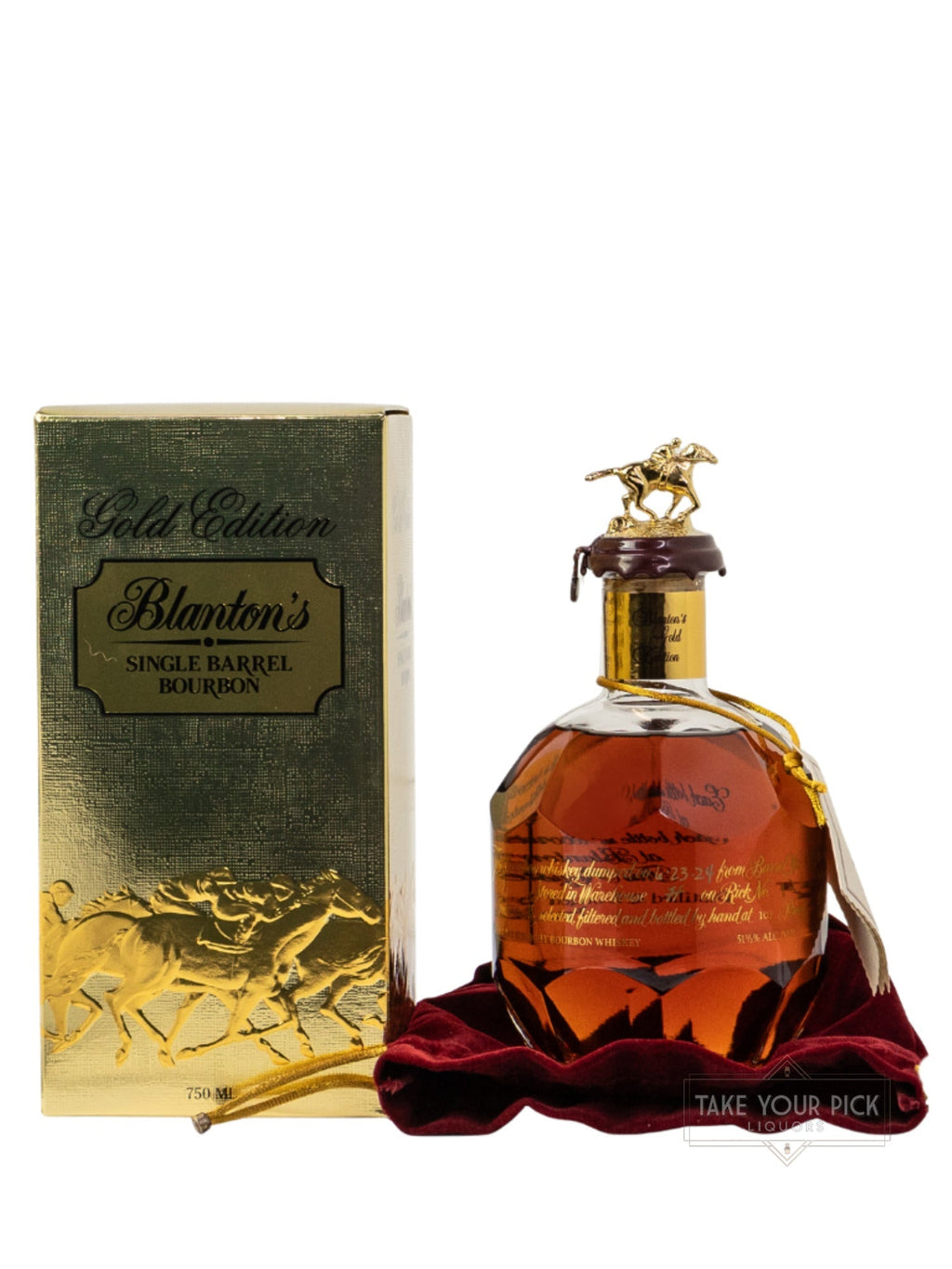 Blanton’s Takara Gold Single Barrel 750ml (Takara Gold) - 103 Proof
