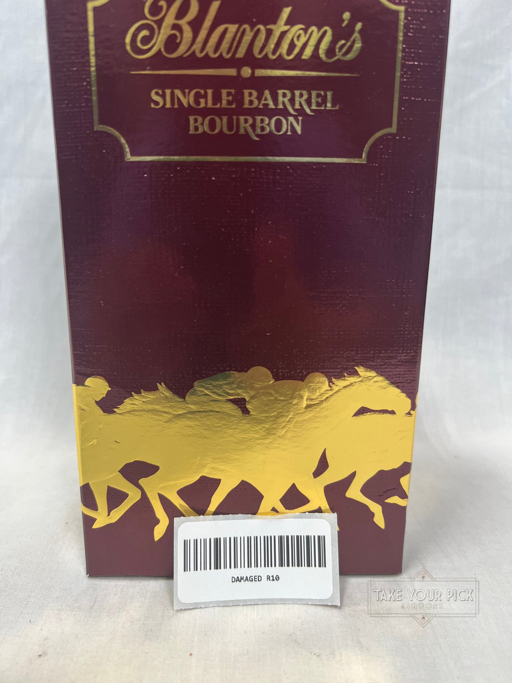Blanton's Takara Red Single Barrel 750ml Damaged Wax