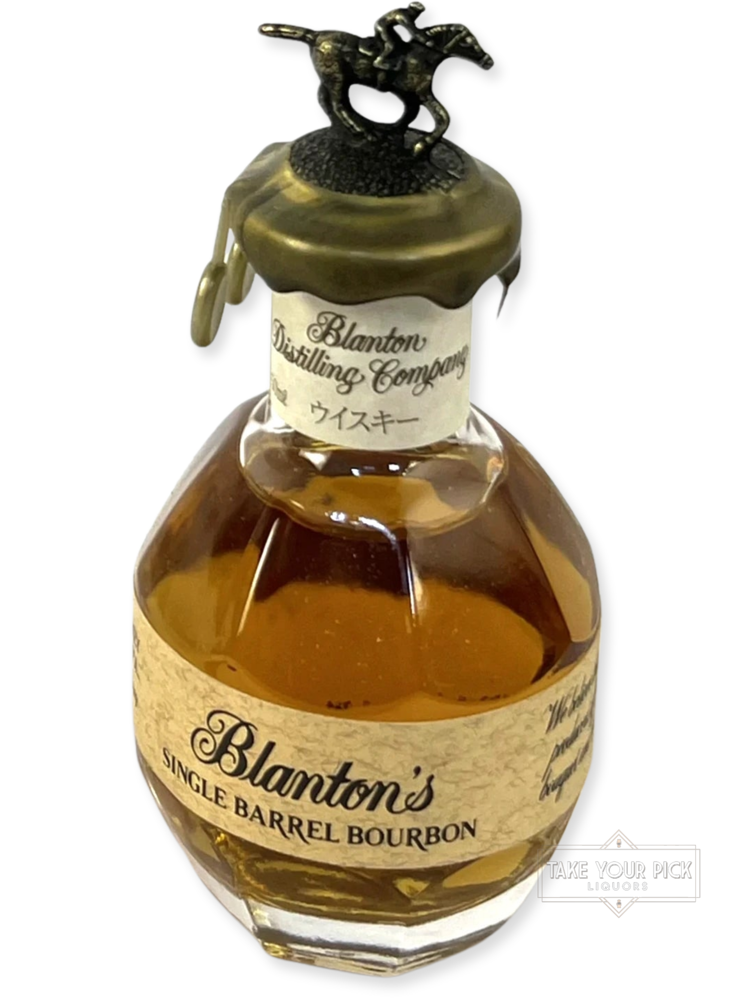 Blanton's Takara Red miniature (50ml) - 93 Proof - Bottle Front