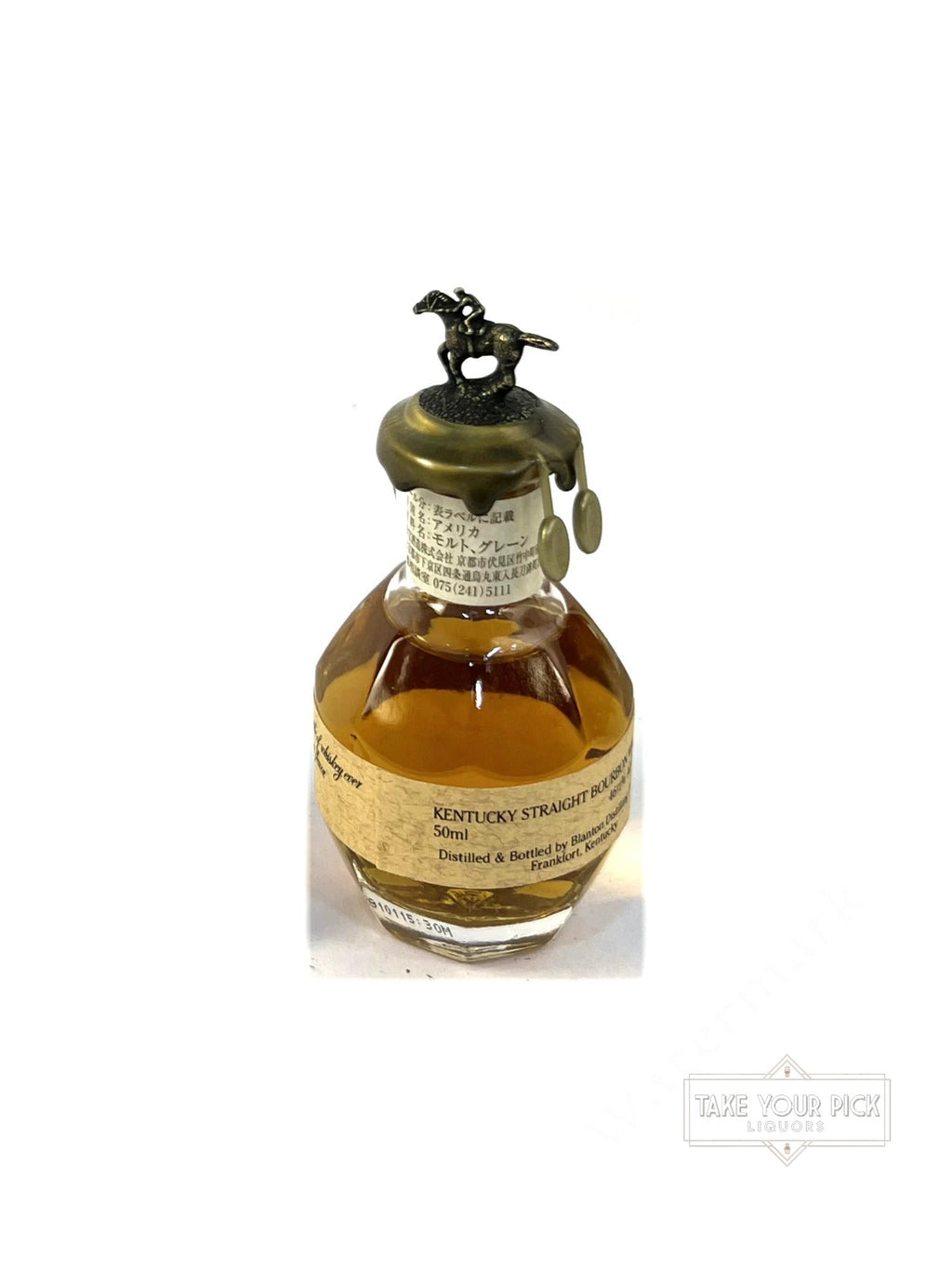 Blanton's Takara Red miniature (50ml) - 93 Proof