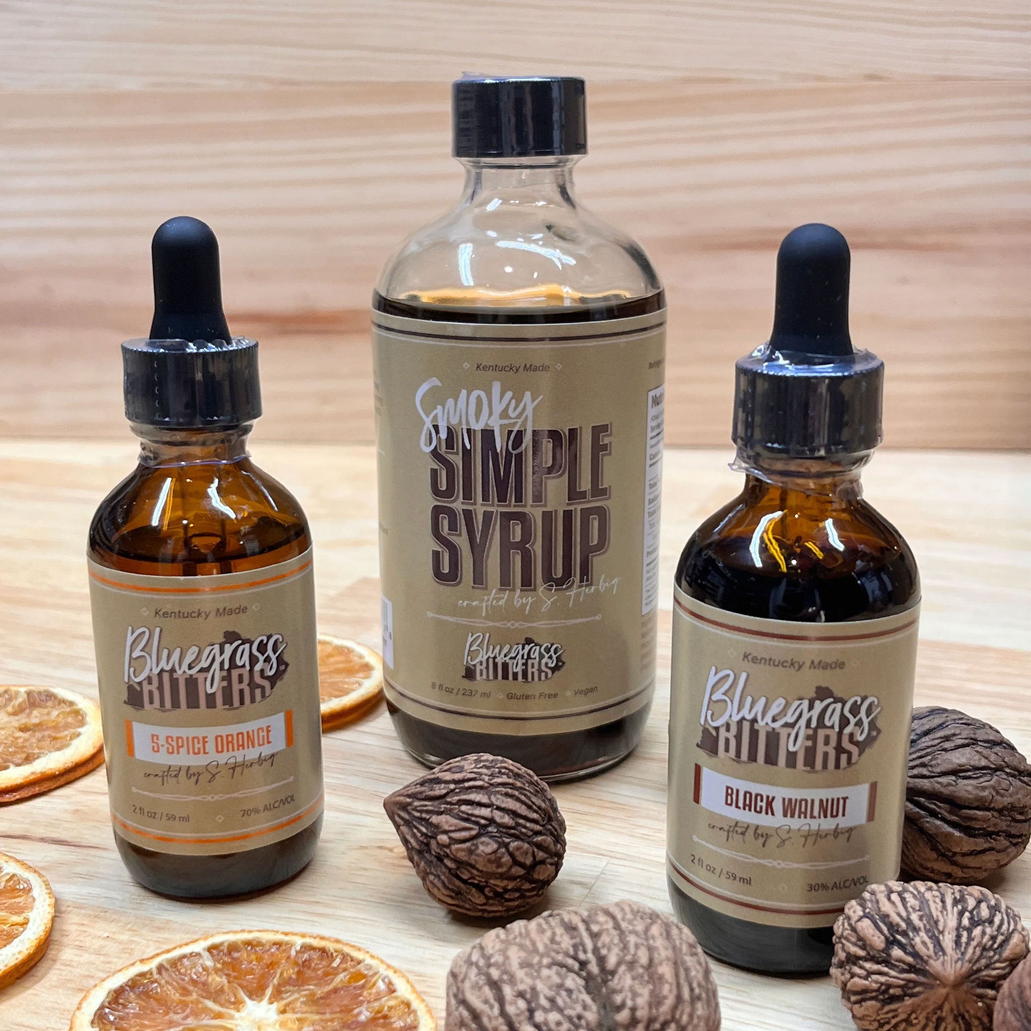 Syrup and Bitters Starter Pack - 3 item combo pack
