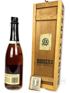 Booker's Black Wax 1984 - 124.1 Proof - Bottle Back