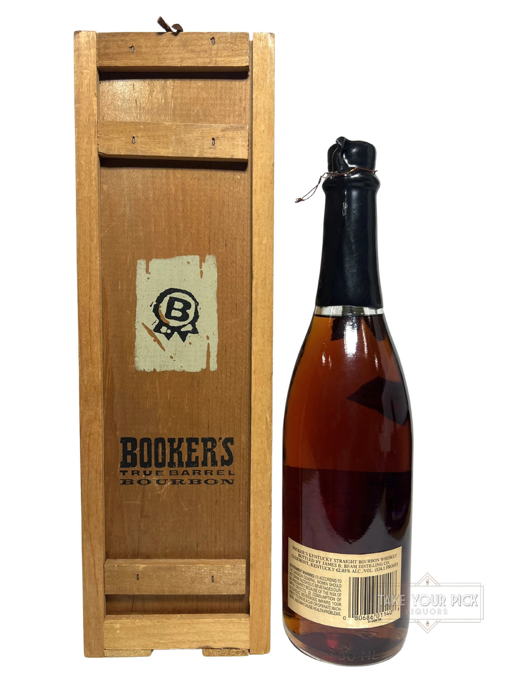 Booker's Black Wax 1984 - 124.1 Proof