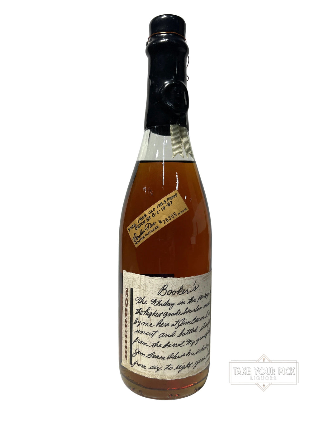 Booker's Black Wax 1987 - 126.5 Proof
