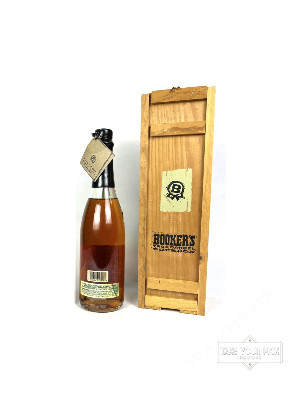 Booker's Black wax 1982 - 124.2 Proof