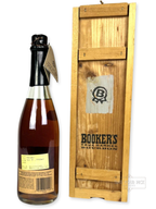 Booker's Black wax 1986 - 124.9 Proof - Bottle Back