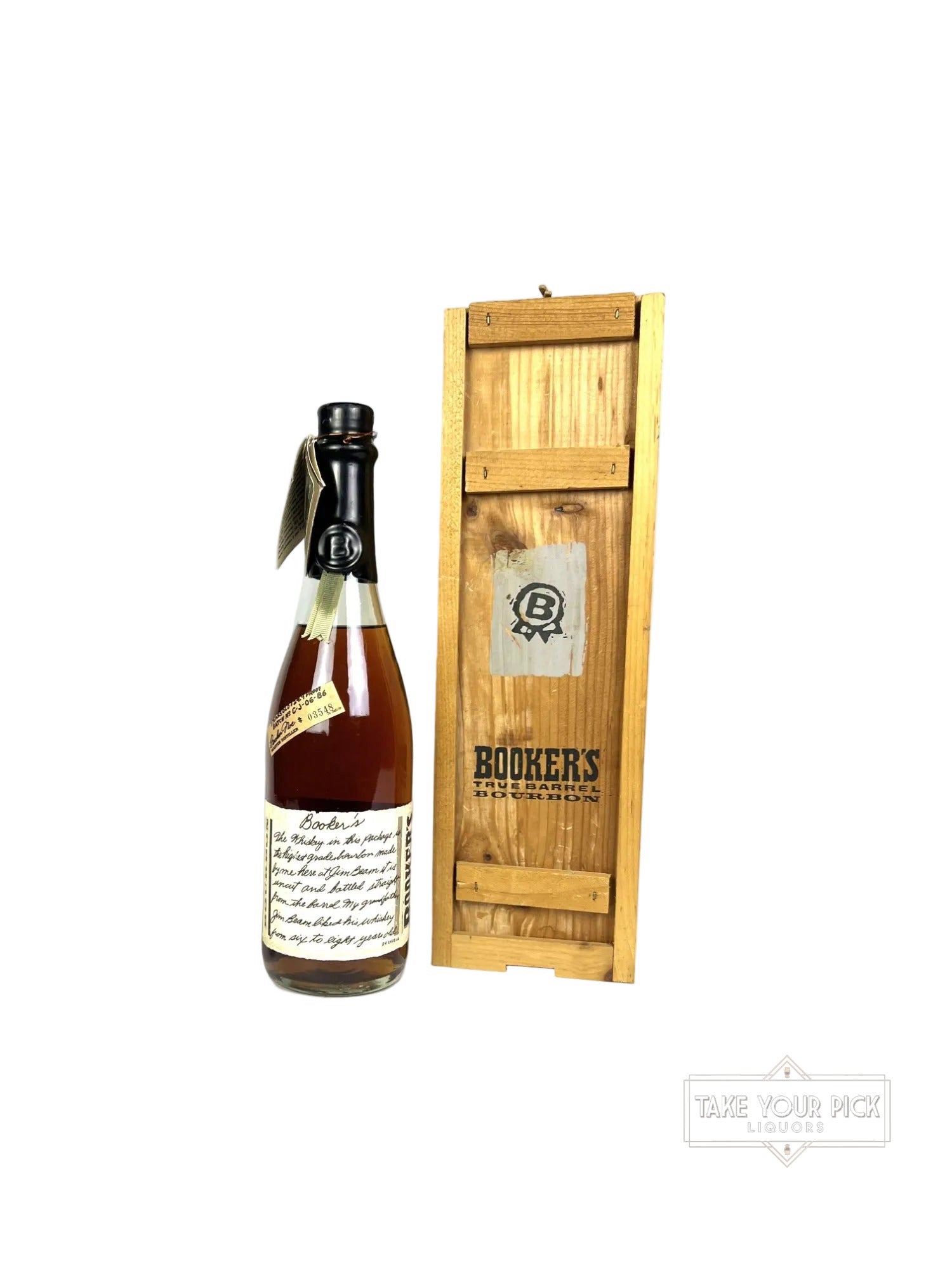 Booker's Black wax 1986 - 124.9 Proof
