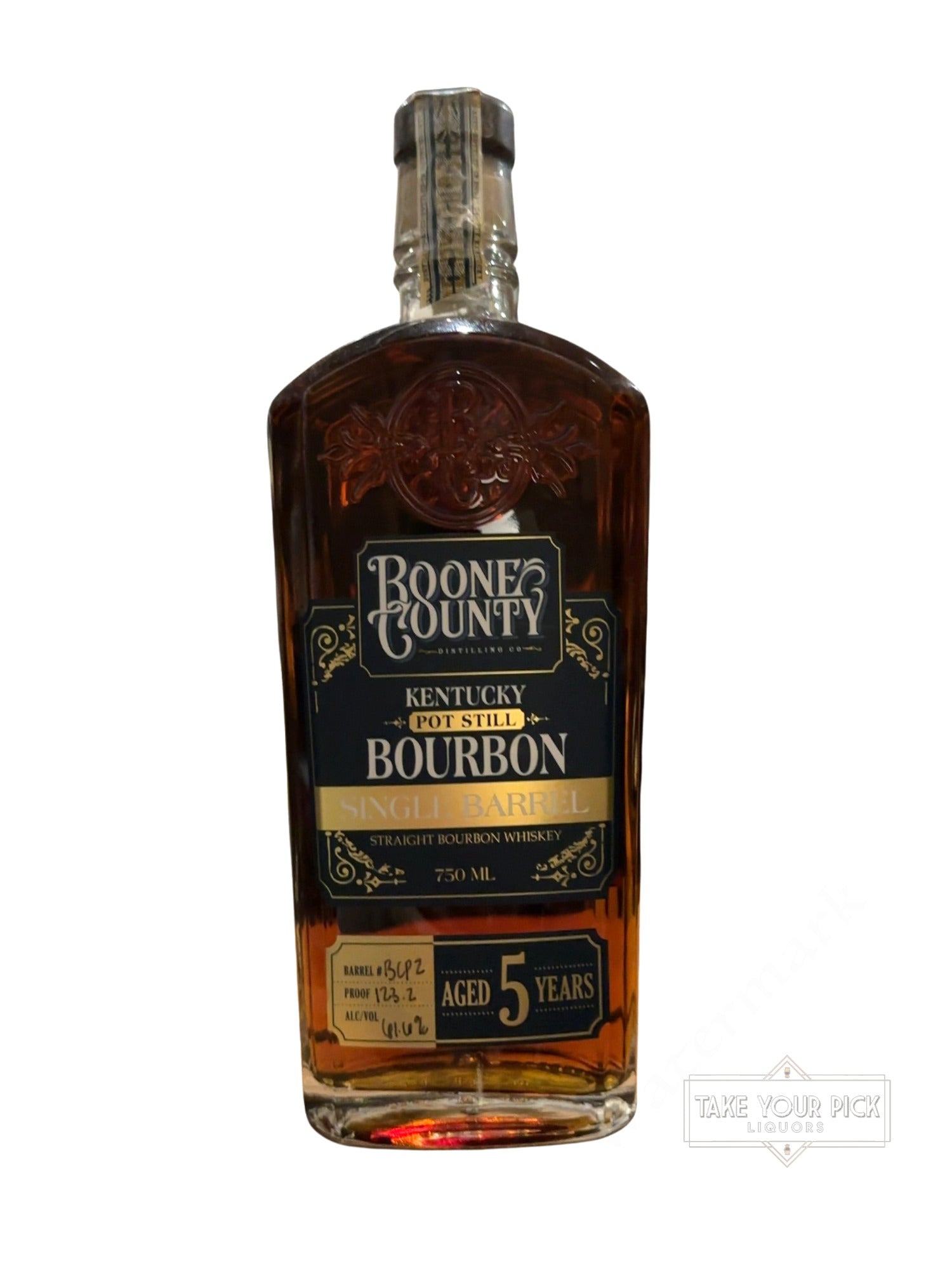 Boone County Distilling Co. Kentucky Pot Still Bourbon Single Barrel 123.2 Proof