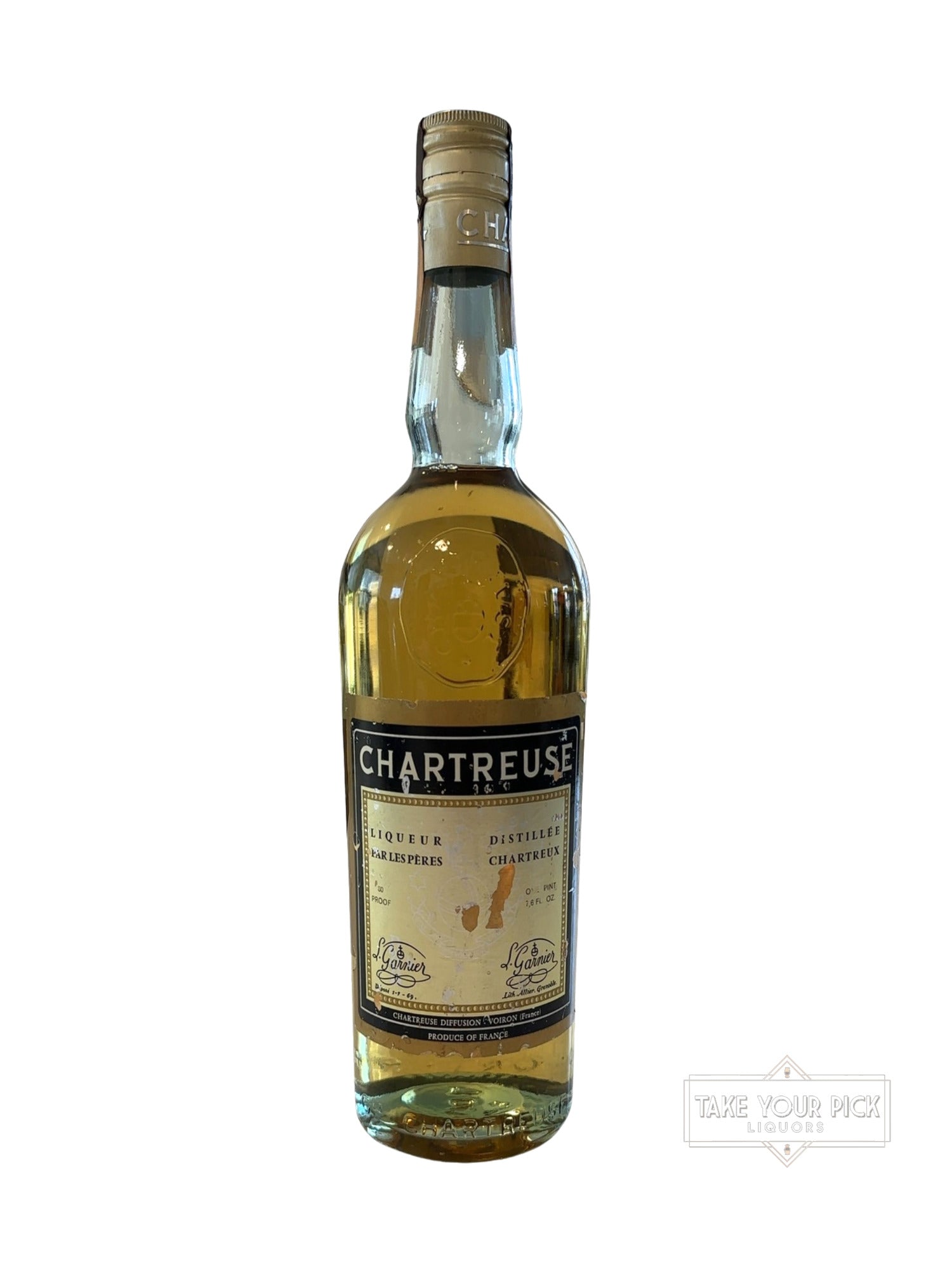 Bottled ‘72 to ‘77 Chartreuse Voiron 80 Proof 80 Proof 700ml