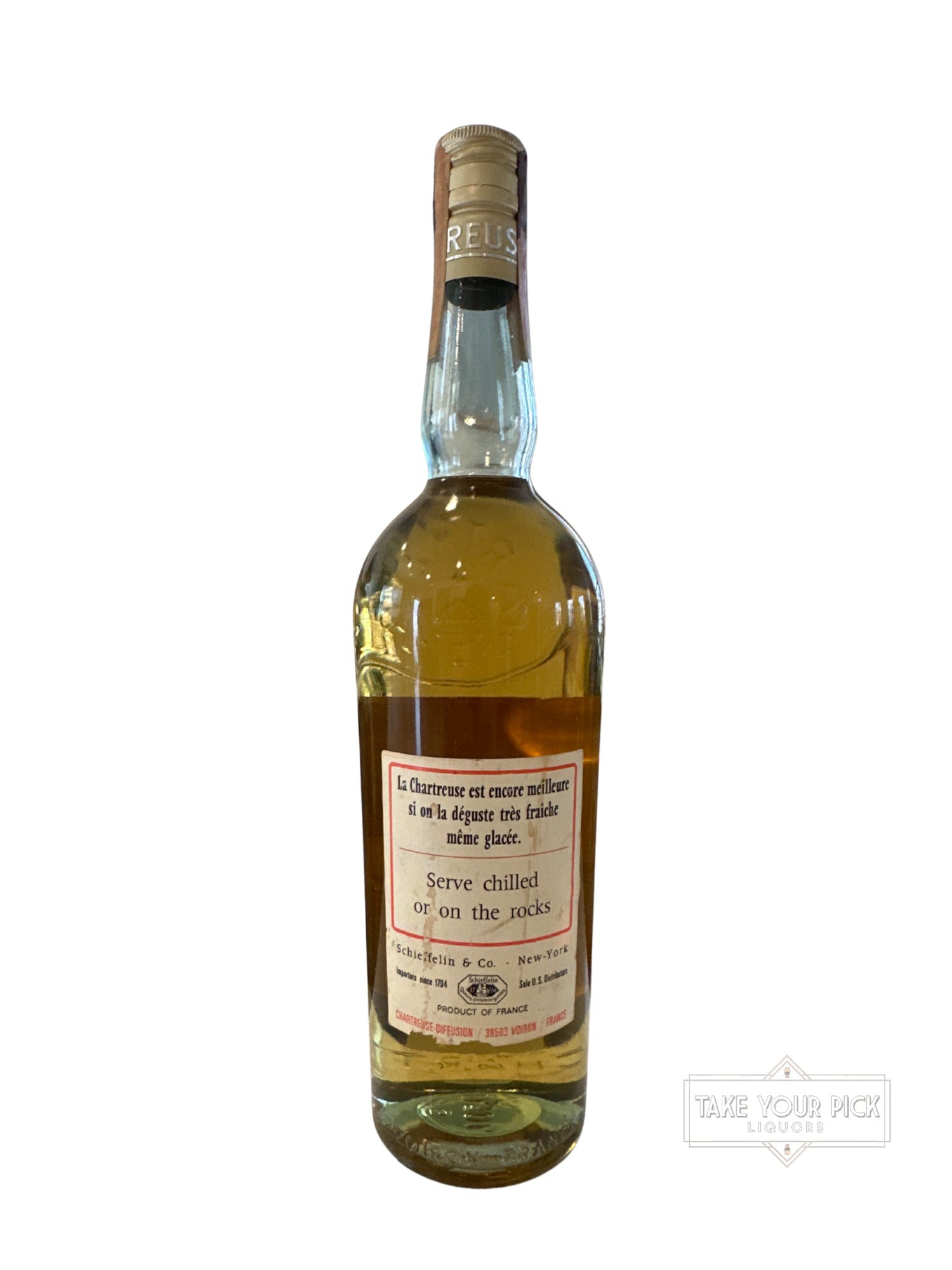 Bottled ‘72 to ‘77 Chartreuse Voiron 80 Proof 80 Proof 700ml