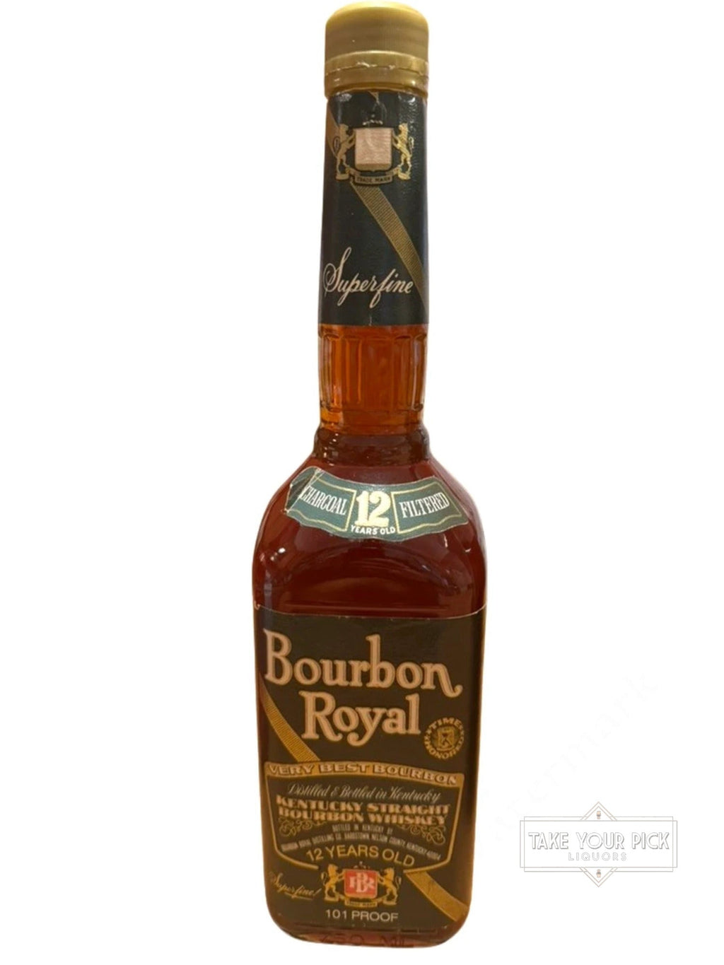 Bourbon Royal 12 year 101 proof (pre-fire Heaven Hill) 1996