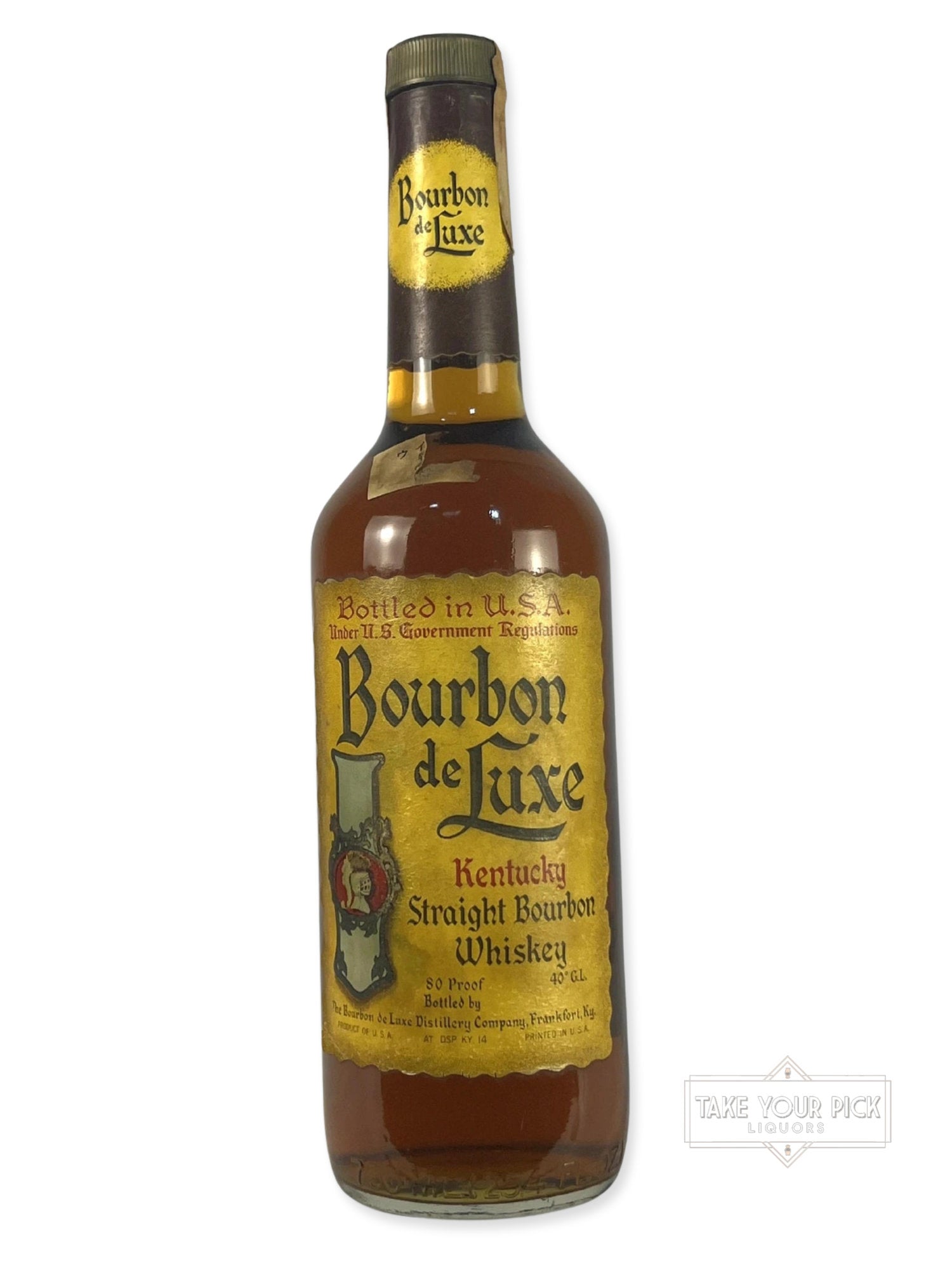 Bourbon de Luxe National Distillers 80pf. 1980