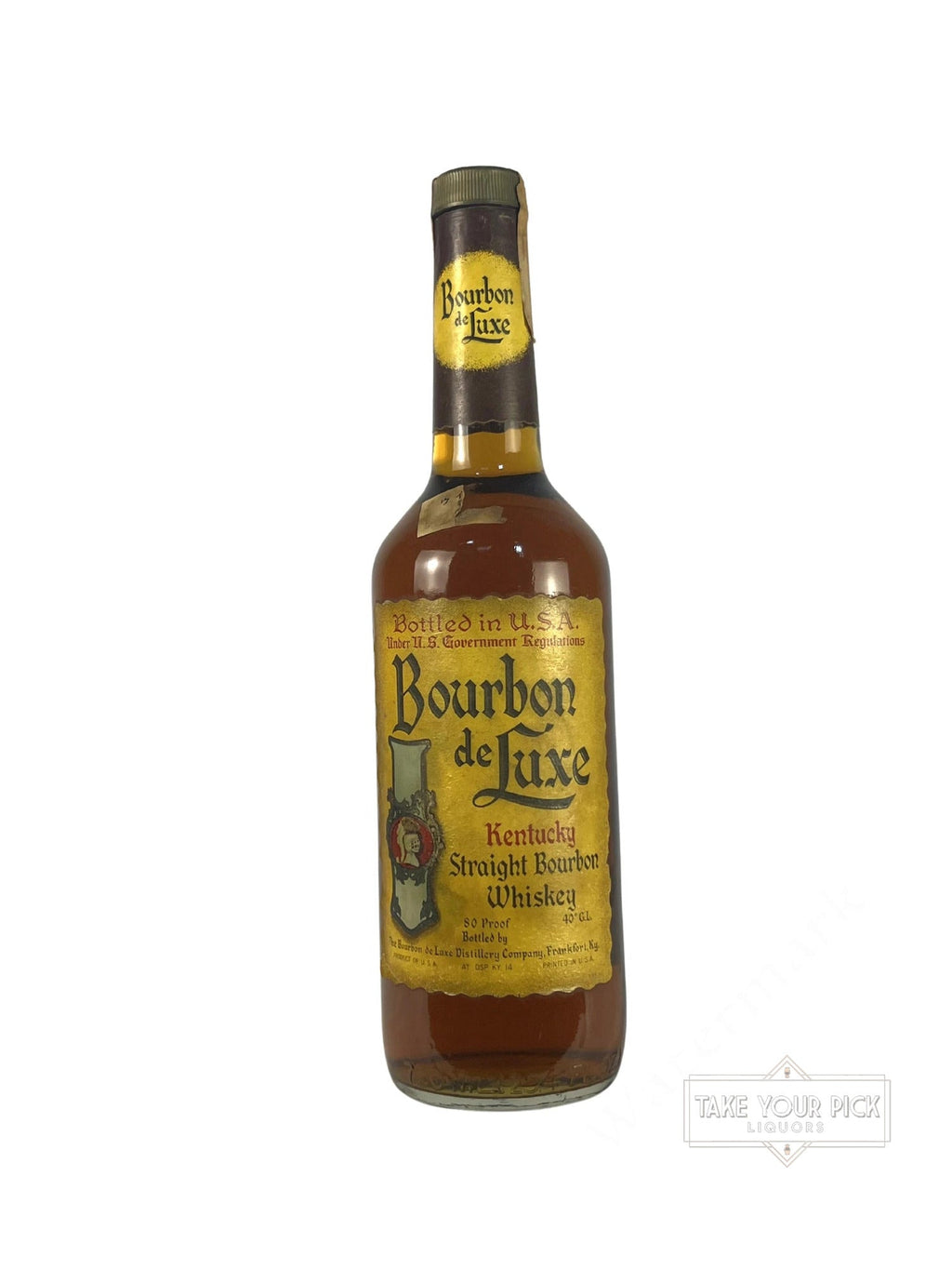Bourbon de Luxe National Distillers 80pf. 1980