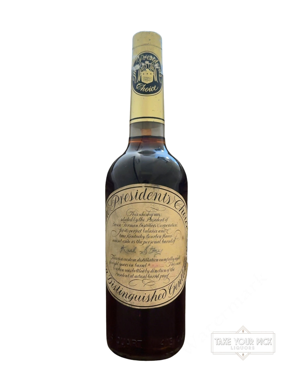 Brown-Forman President's Choice 112.7 Proof