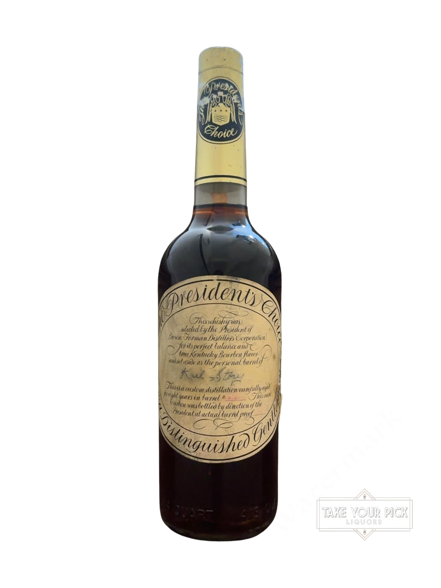 Brown-Forman President's Choice 112.7 Proof