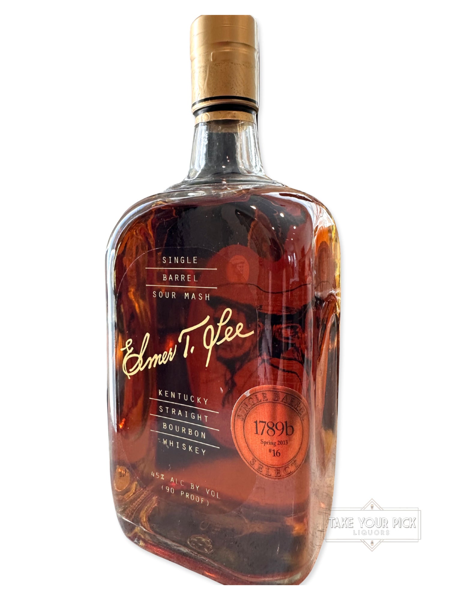 Buffalo Trace Distillery Elmer T. Lee Single Barrel Select Sour Mash 90 Proof (1789 B)