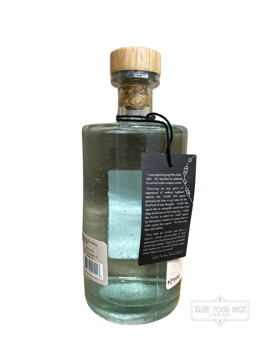 Calle 23 Criollo Tequila Blanco 98.6 Proof 750ml