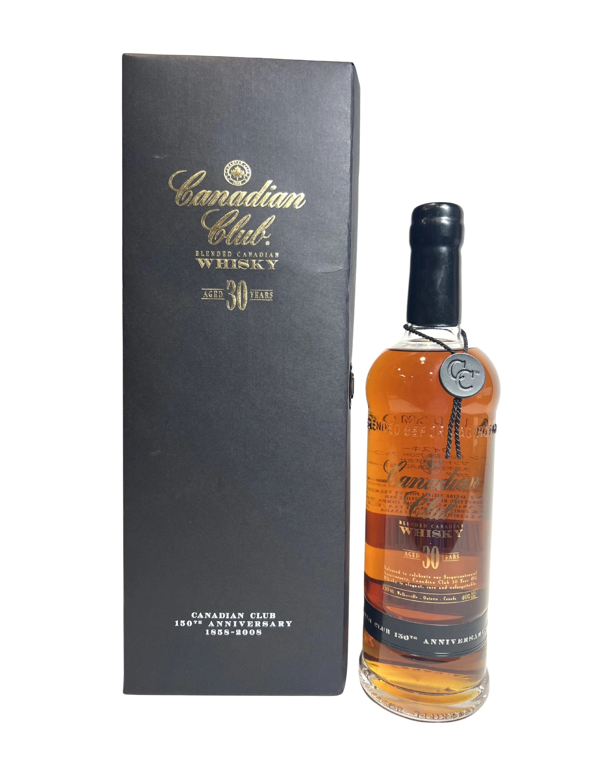 Canadian Club 30 Years Blended Canadian Whisky 2008 80 Proof Liter