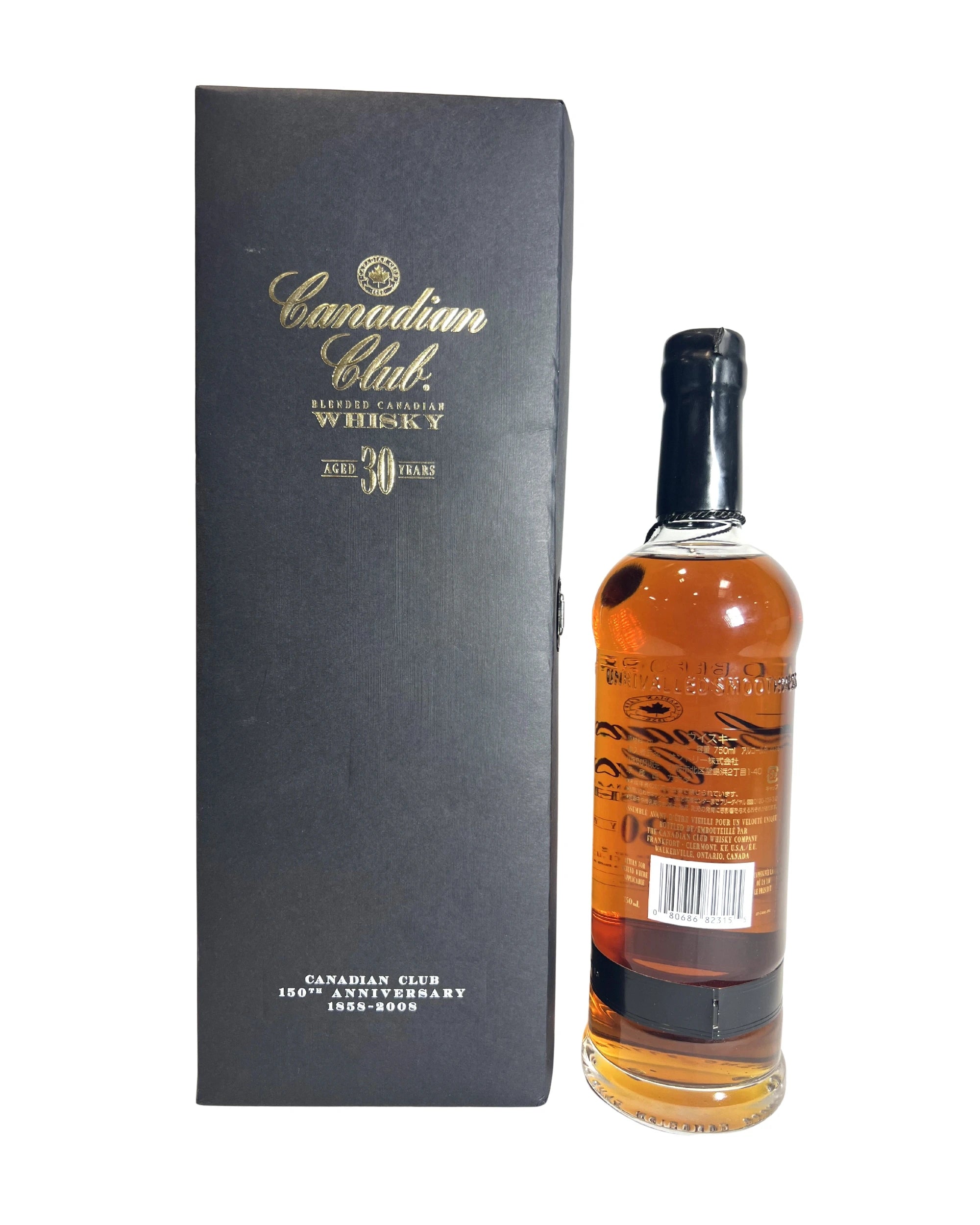 Canadian Club 30 Years Blended Canadian Whisky 2008 80 Proof Liter